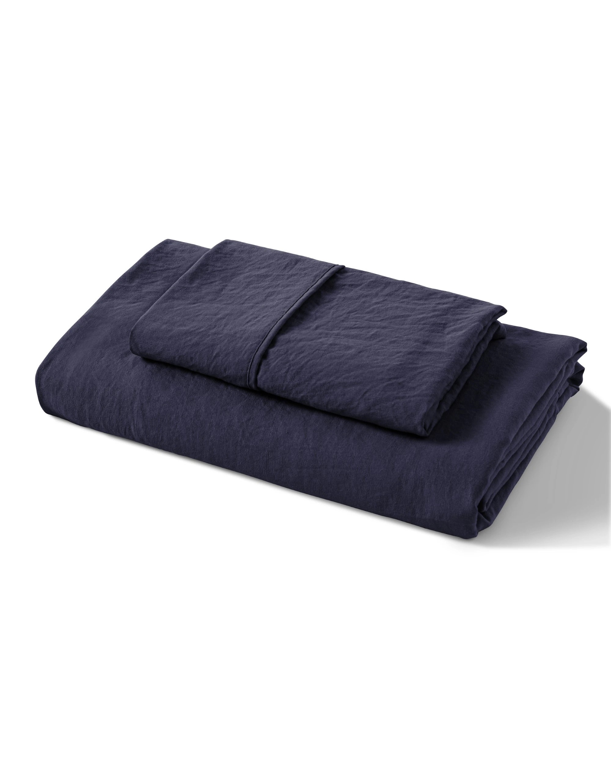 8 Dreamaker Superfine Washed Microfibre Combo Fitted Sheet Set - Single Bed - Navy, 8 of 8