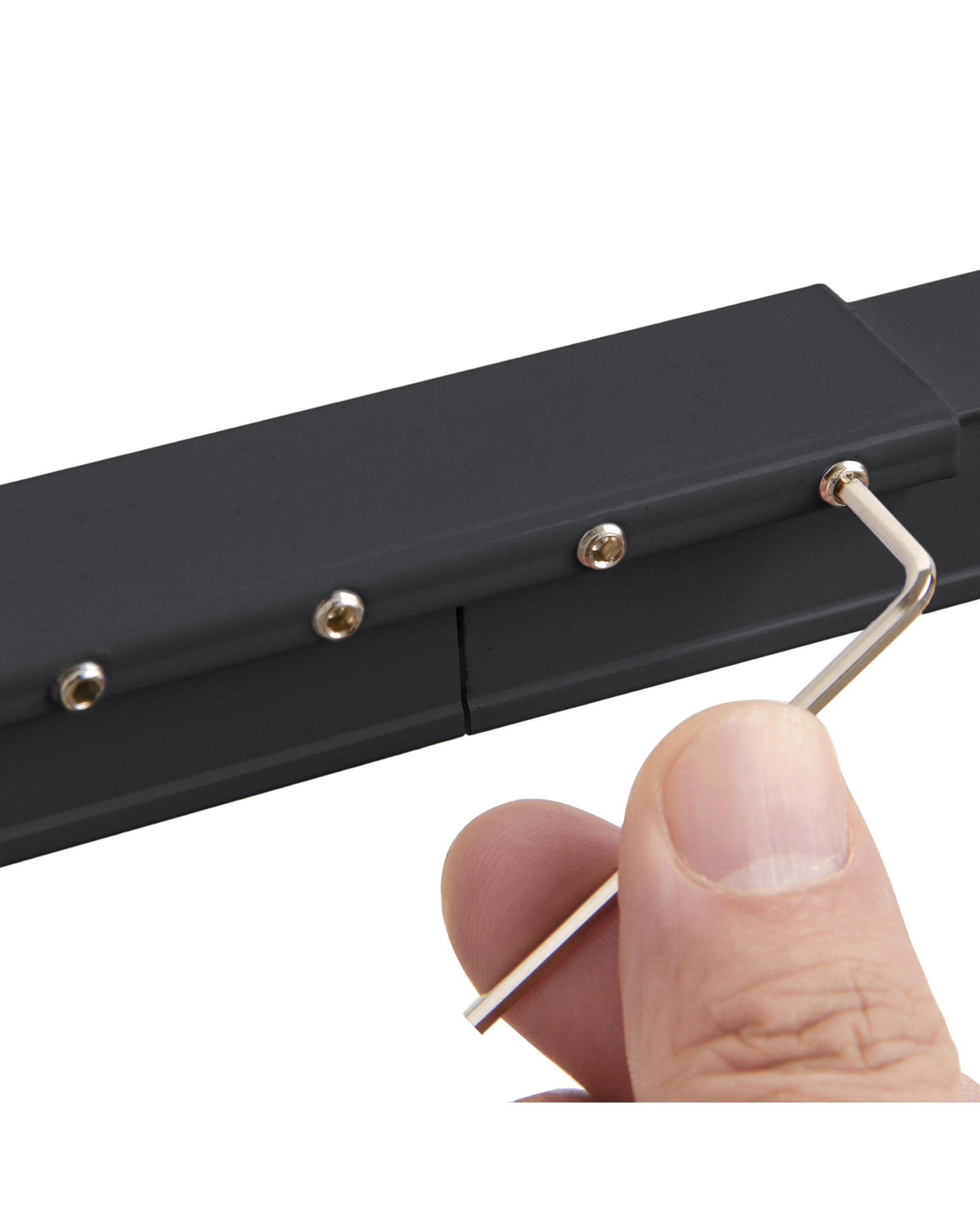 3 Cadence & Co. S-Fold Curtain Track Joiner Accessory - Black, 3 of 6