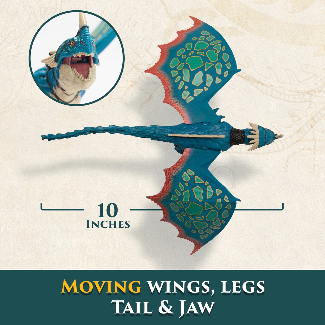 6 How To Train Your Dragon Deadly Nadder and Astrid Action Figure Set, 6 of 10