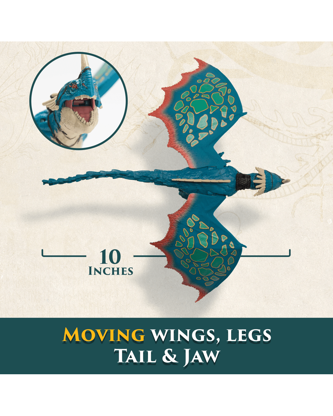 6 How To Train Your Dragon Deadly Nadder and Astrid Action Figure Set, 6 of 10