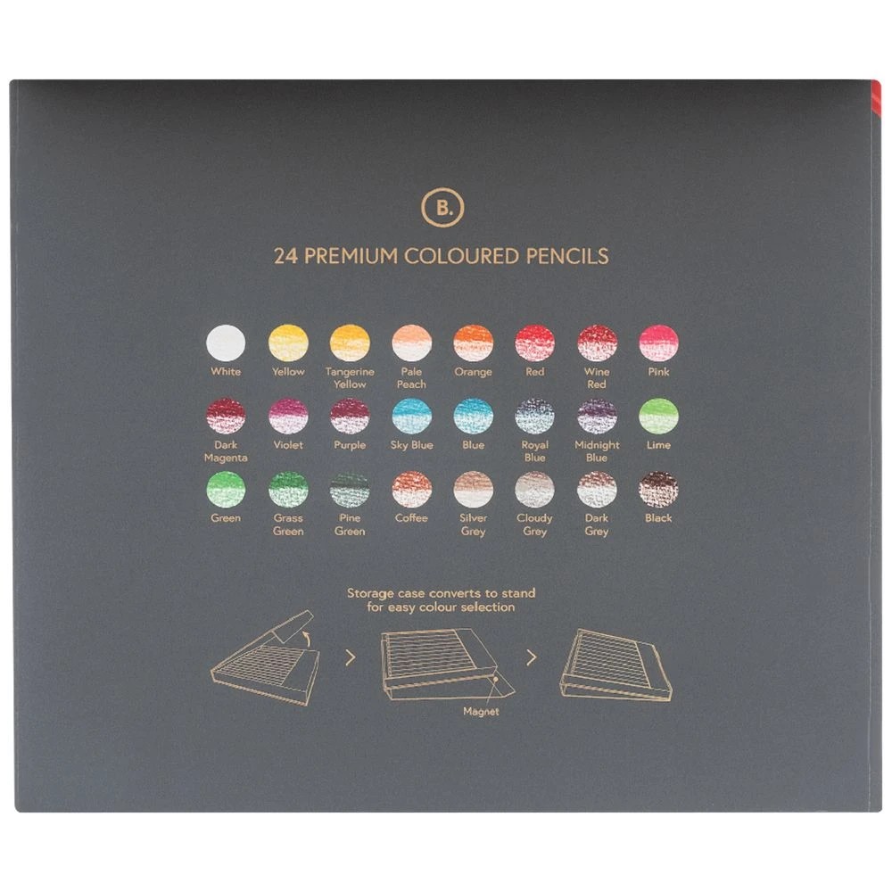 4 Born Premium Colour Pencils 24 Pack, 4 of 4