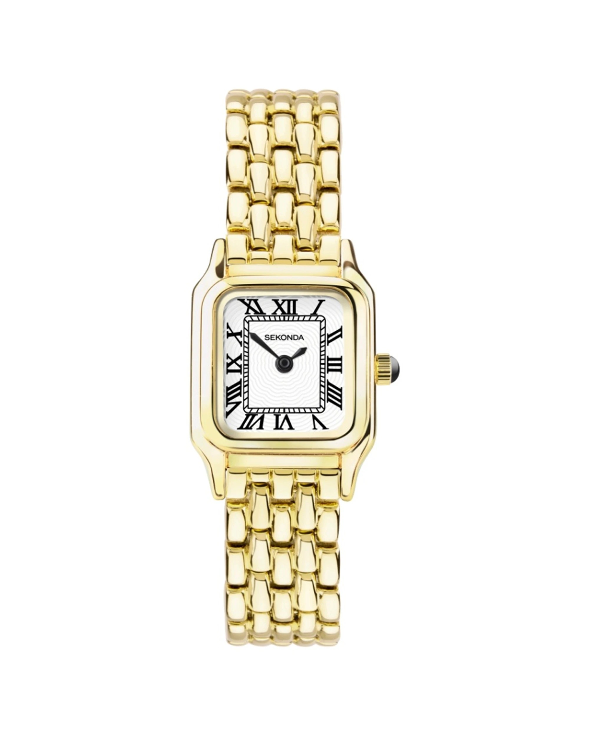 1 Sekonda Women's Monica Gold Watch Stainless Steel Plated Band 20mm Case, 1 of 7