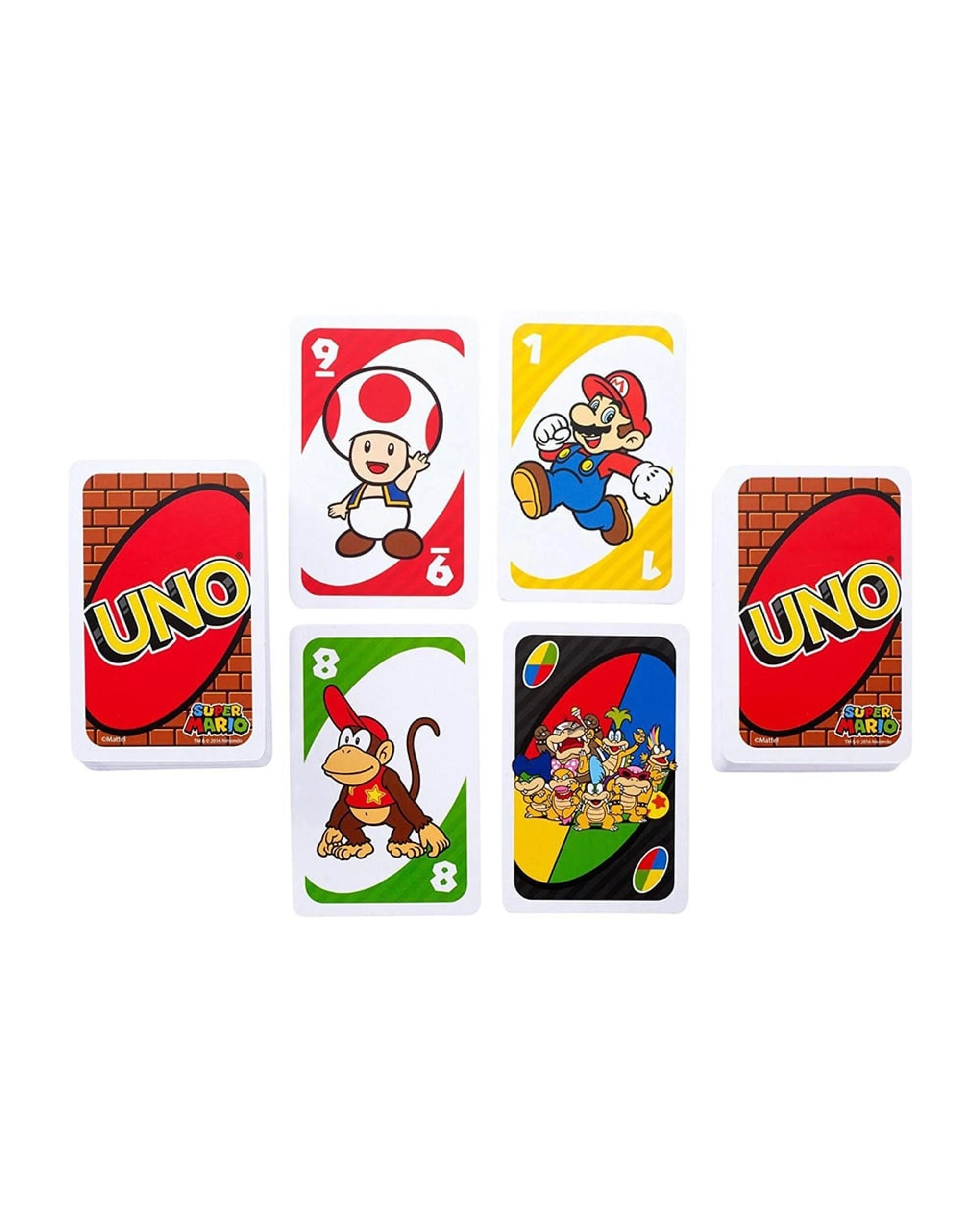 3 Uno Super Mario Card Game, 3 of 3
