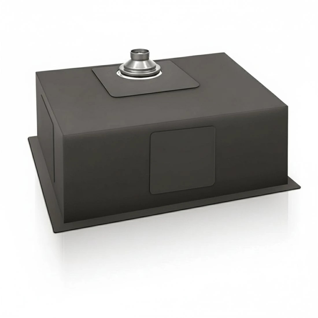 2 Cefito Kitchen Sink 60X45CM Stainless Steel Basin Single Bowl - Black, 2 of 7