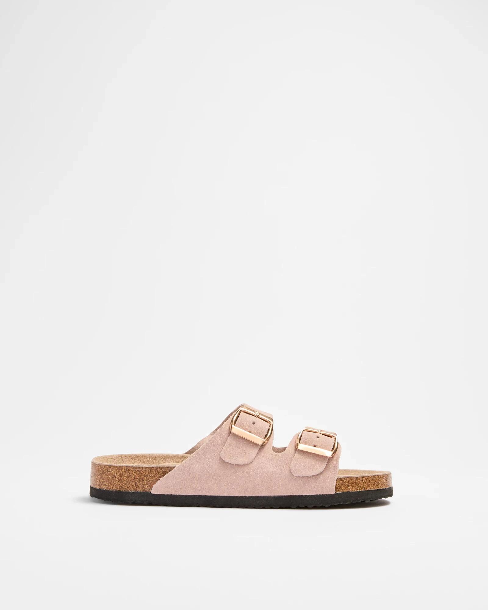 1 Target Youth Girls Youth leather Moulded Cork Sandal PINK, 1 of 2