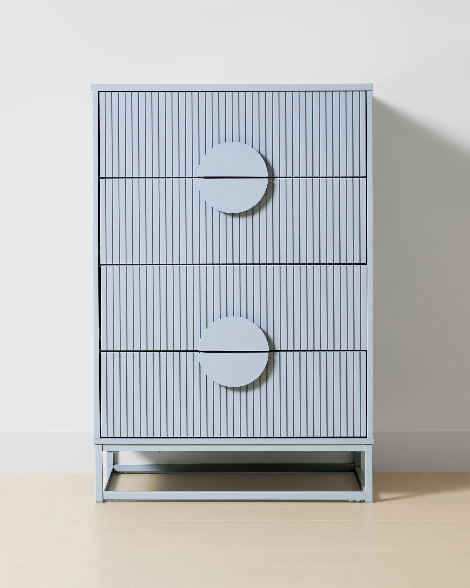 1 Stevie 4 Drawer Chest - Blue, 1 of 7