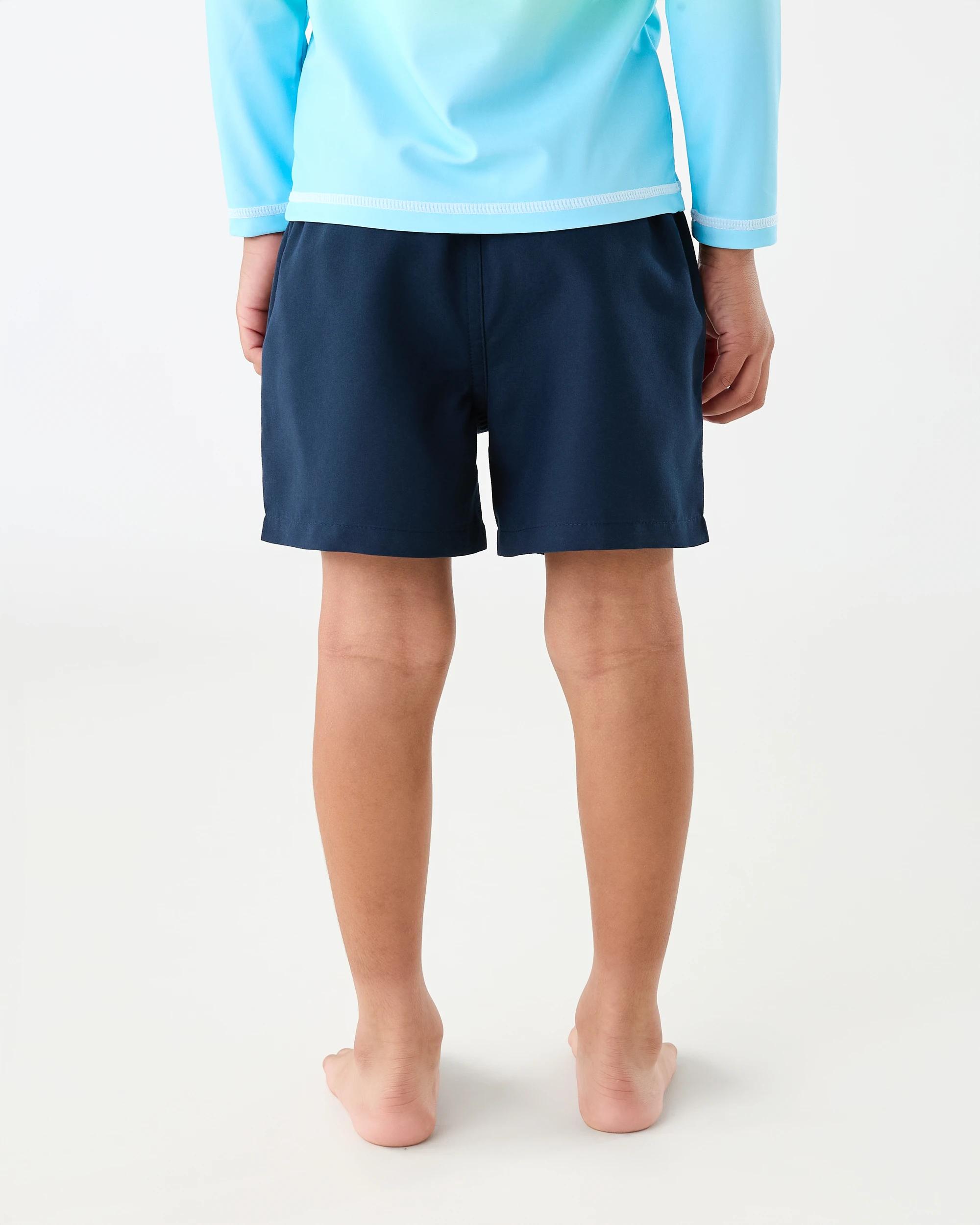 2 Plain Boardshorts Dress Navy, 2 of 5
