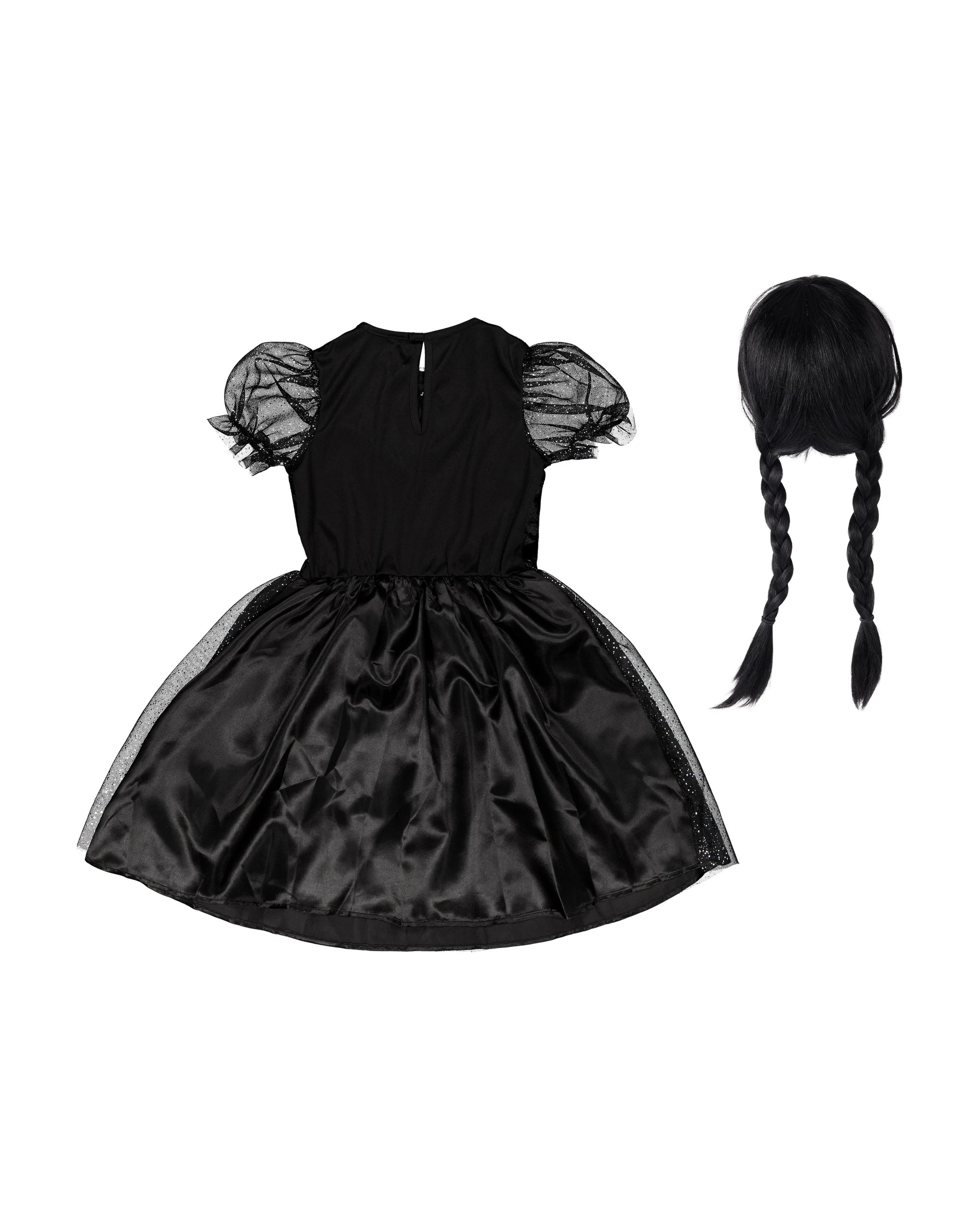 8 2 Piece Horror Girl with Wig Costume - Ages 8+, 8 of 10