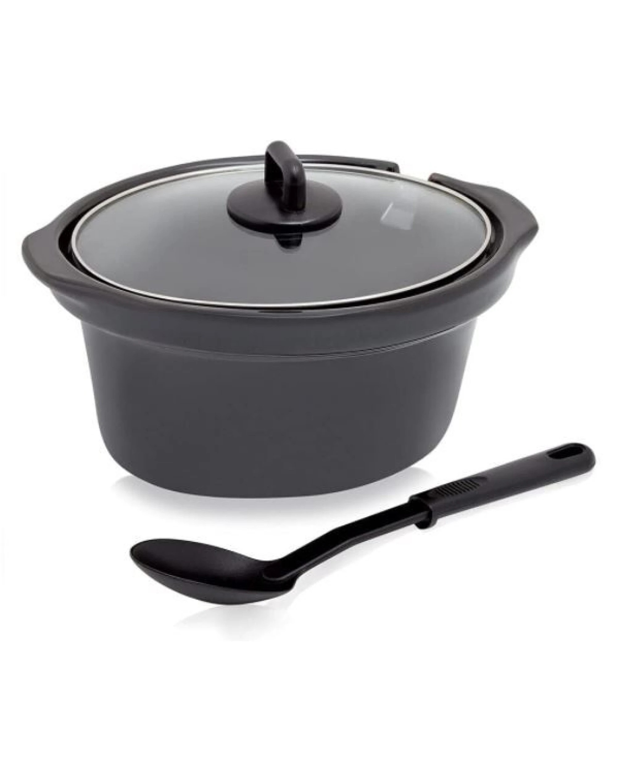 4 Westinghouse Slow Cooker with 3 x 2.5L Stainless Steel Pots, Lid, and Spoon, 4 of 8