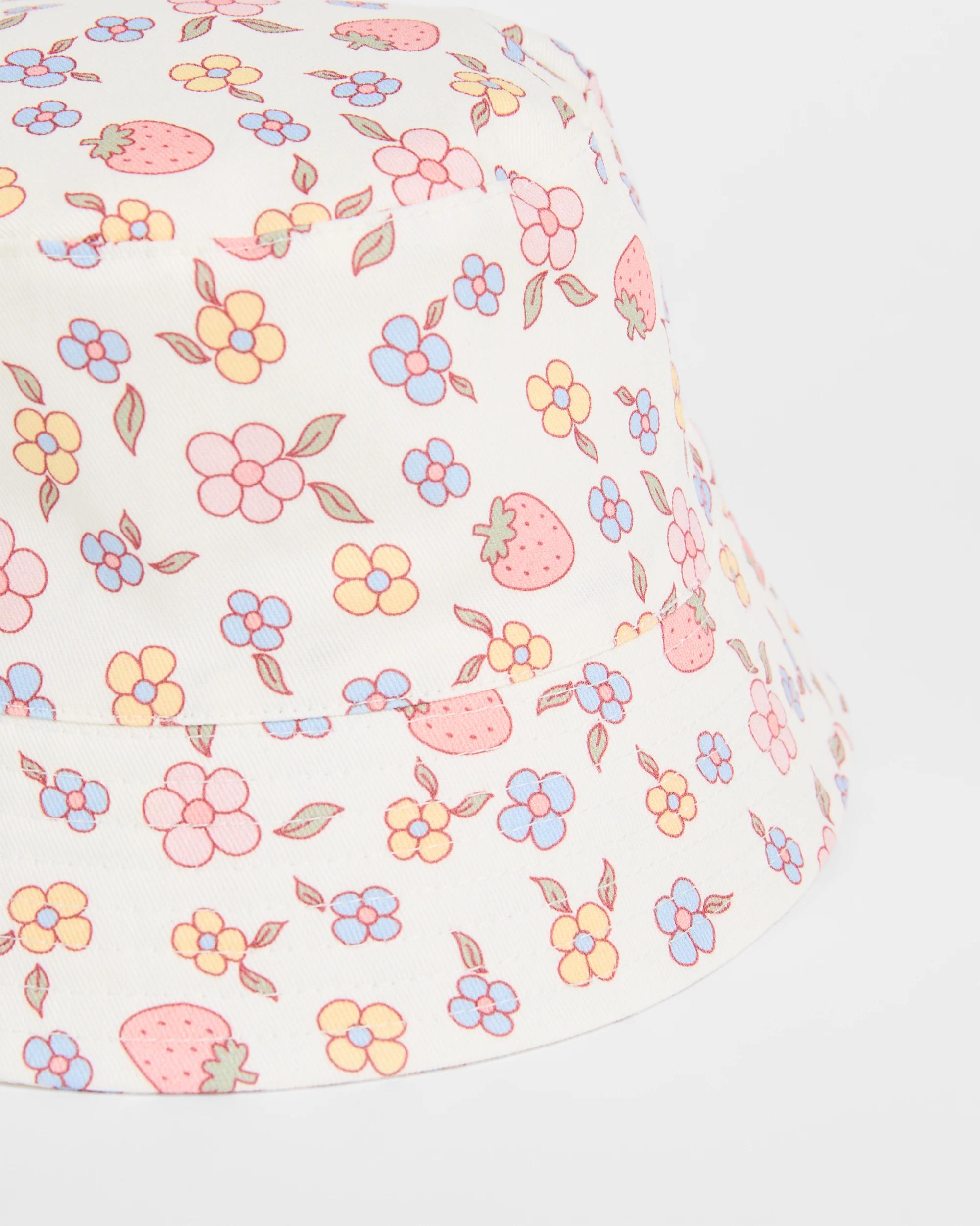 2 Target Baby Bucket Hat STRAWBERRY, 2 of 2