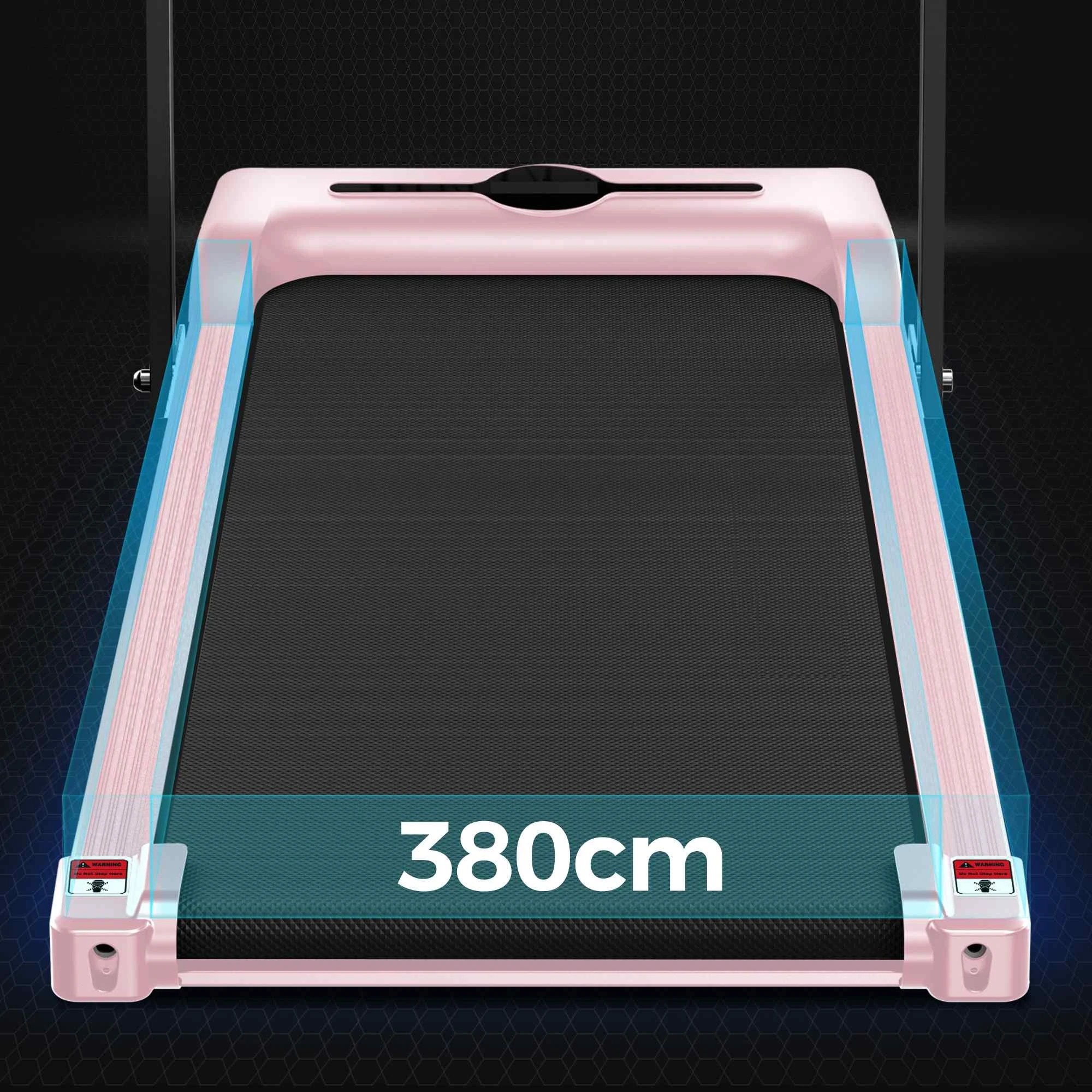 8 Black Lord Treadmill Electric Walking Pad Foldable Fitness Machine - Pink, 8 of 10