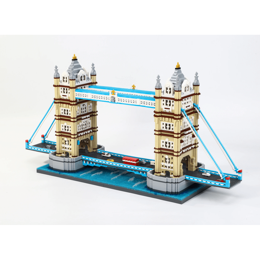 3 7853 Piece Mini Blocks Building Series: Tower Bridge, 3 of 8
