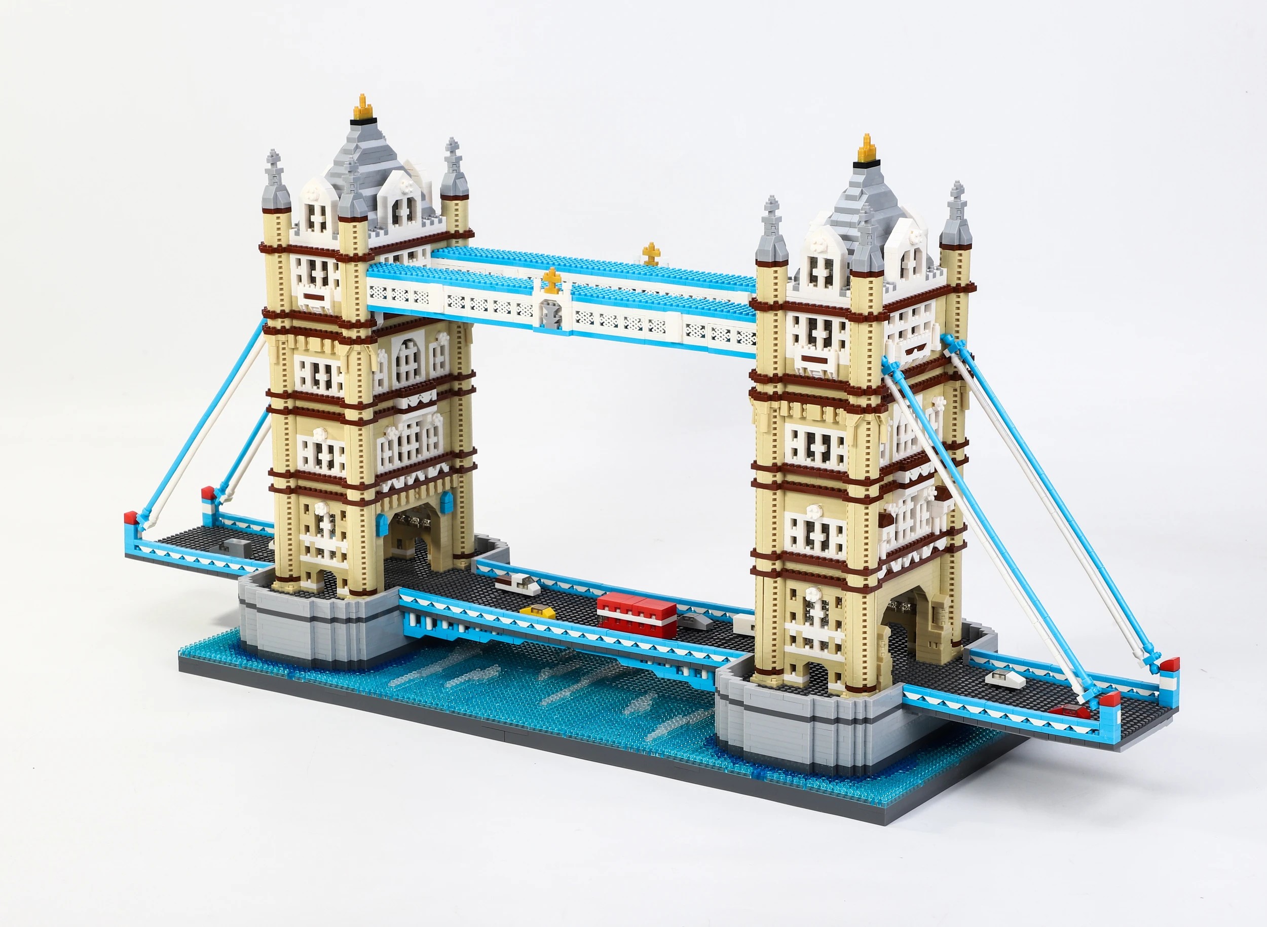 3 7853 Piece Mini Blocks Building Series: Tower Bridge, 3 of 8