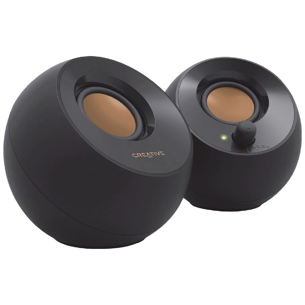 1 Creative Pebble PC Speakers Black, 1 of 6