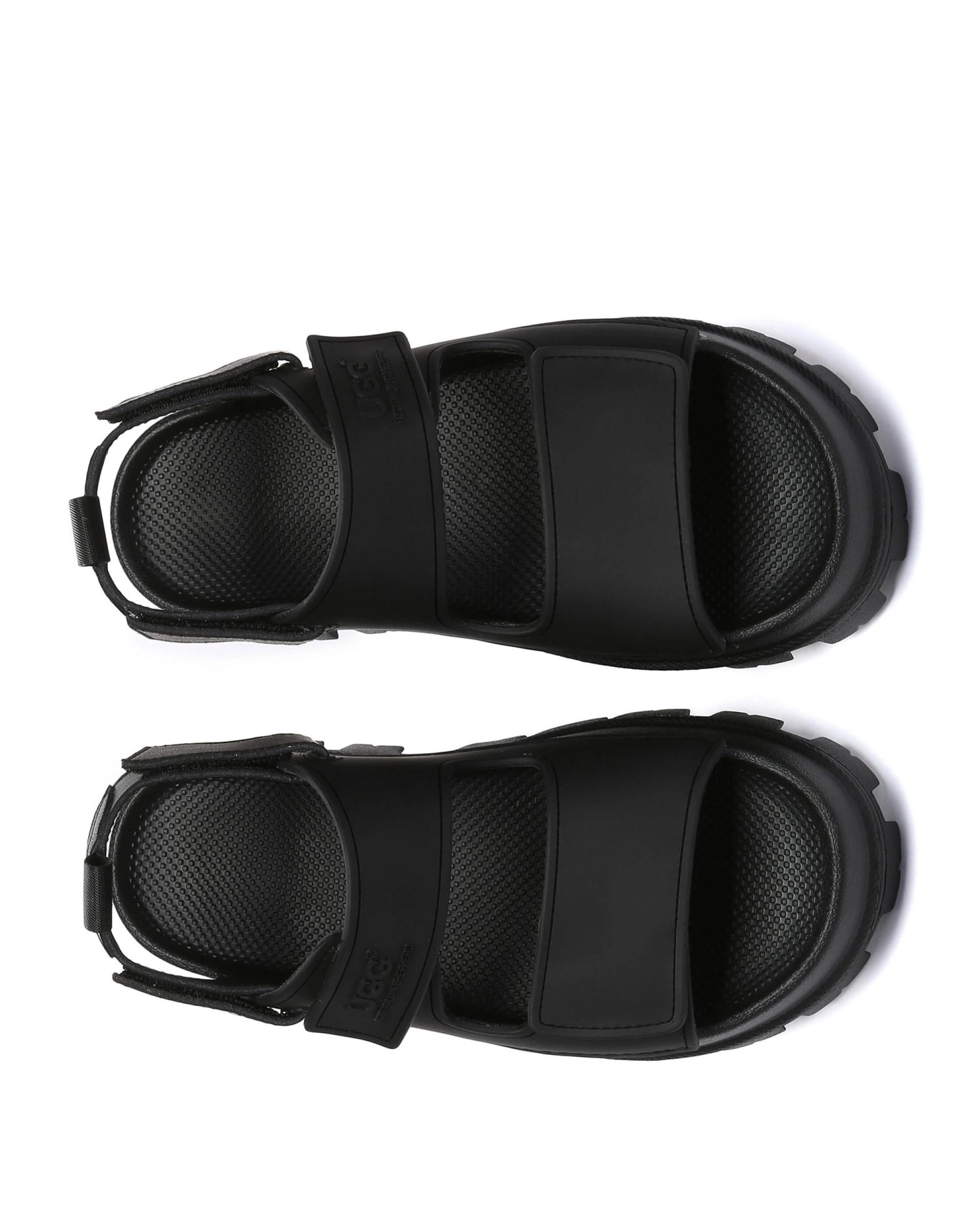 5 Australian Shepherd UGG Women Beatia Chunky Platform Sandals BLACK, 5 of 5