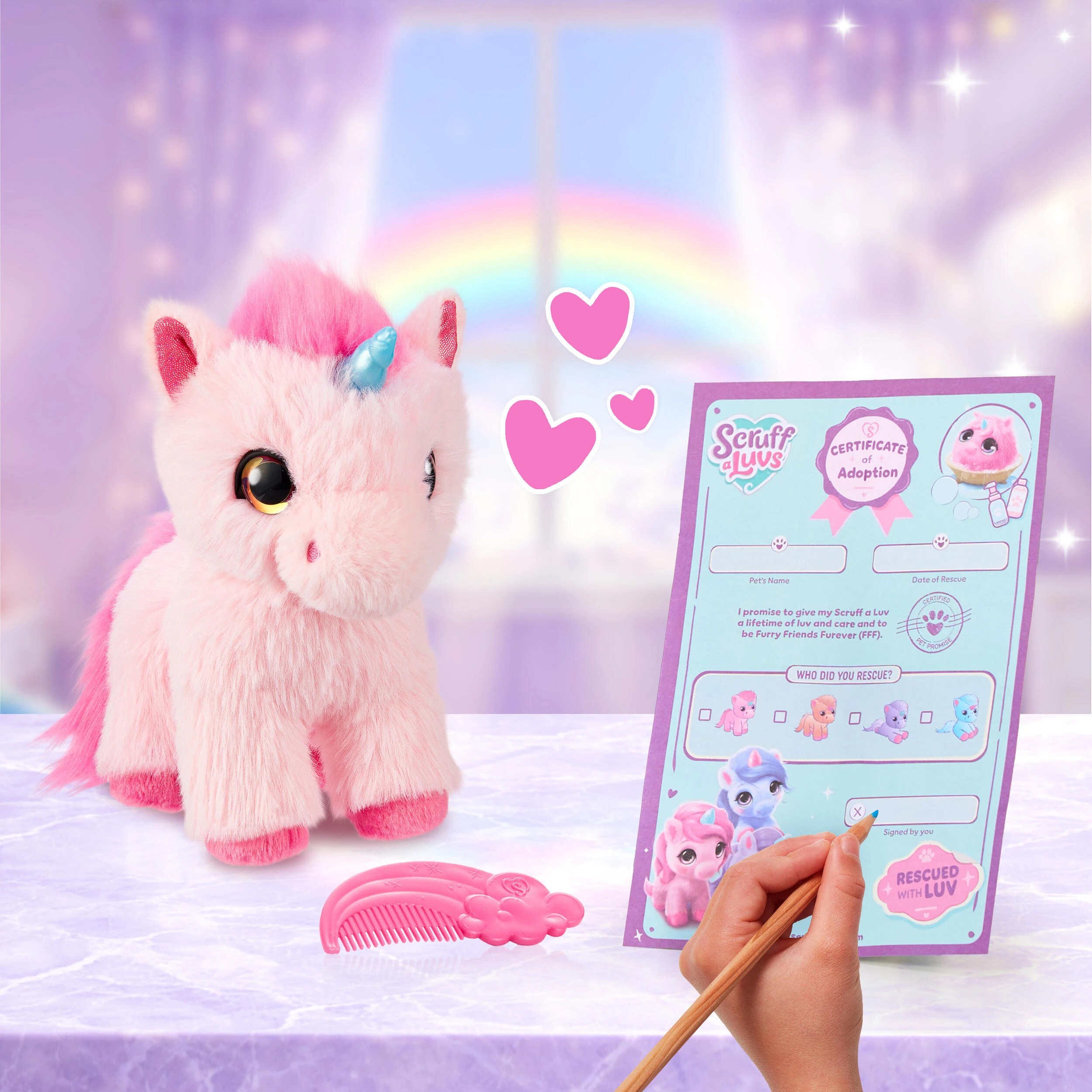 11 ScruffaLuvs Unicorn Scruffs - Assorted, 11 of 11