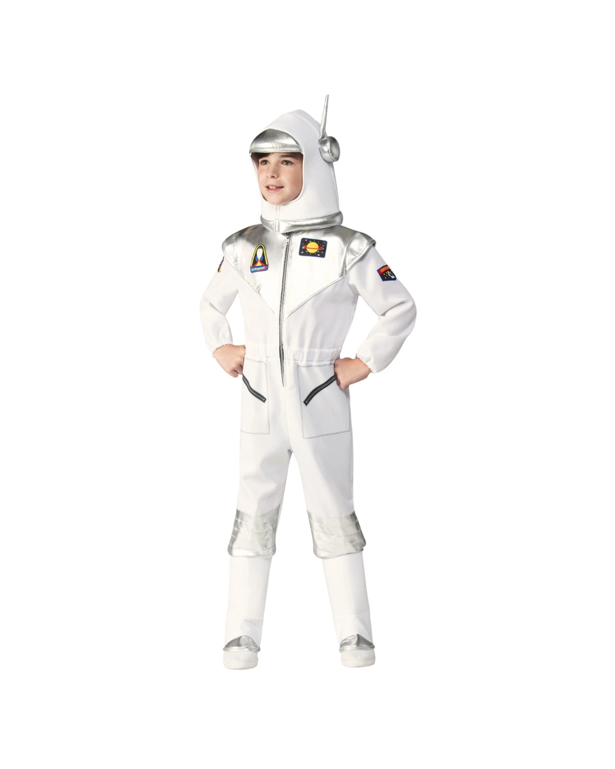 1 NASA Space Suit Child Costume Size M 6-8 Years, 1 of 2