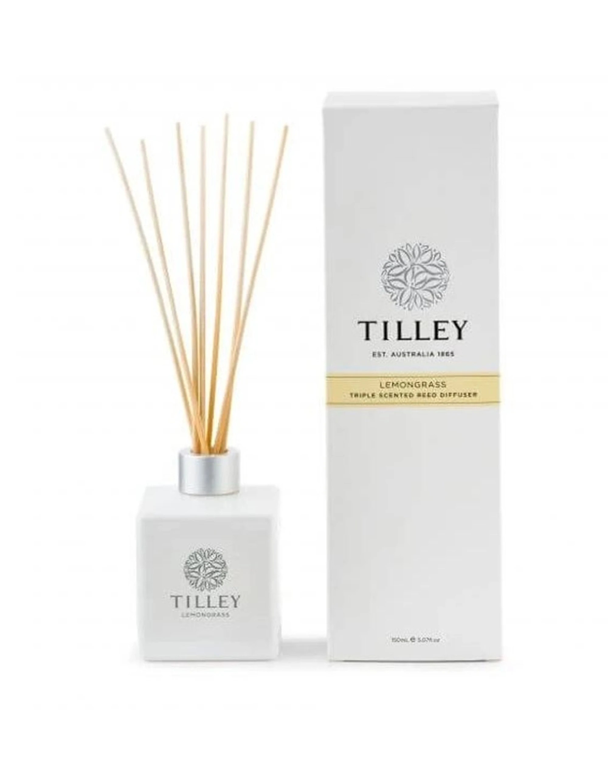 1 Tilley's Reed Diffuser Lemongrass 150ml, 1 of 1
