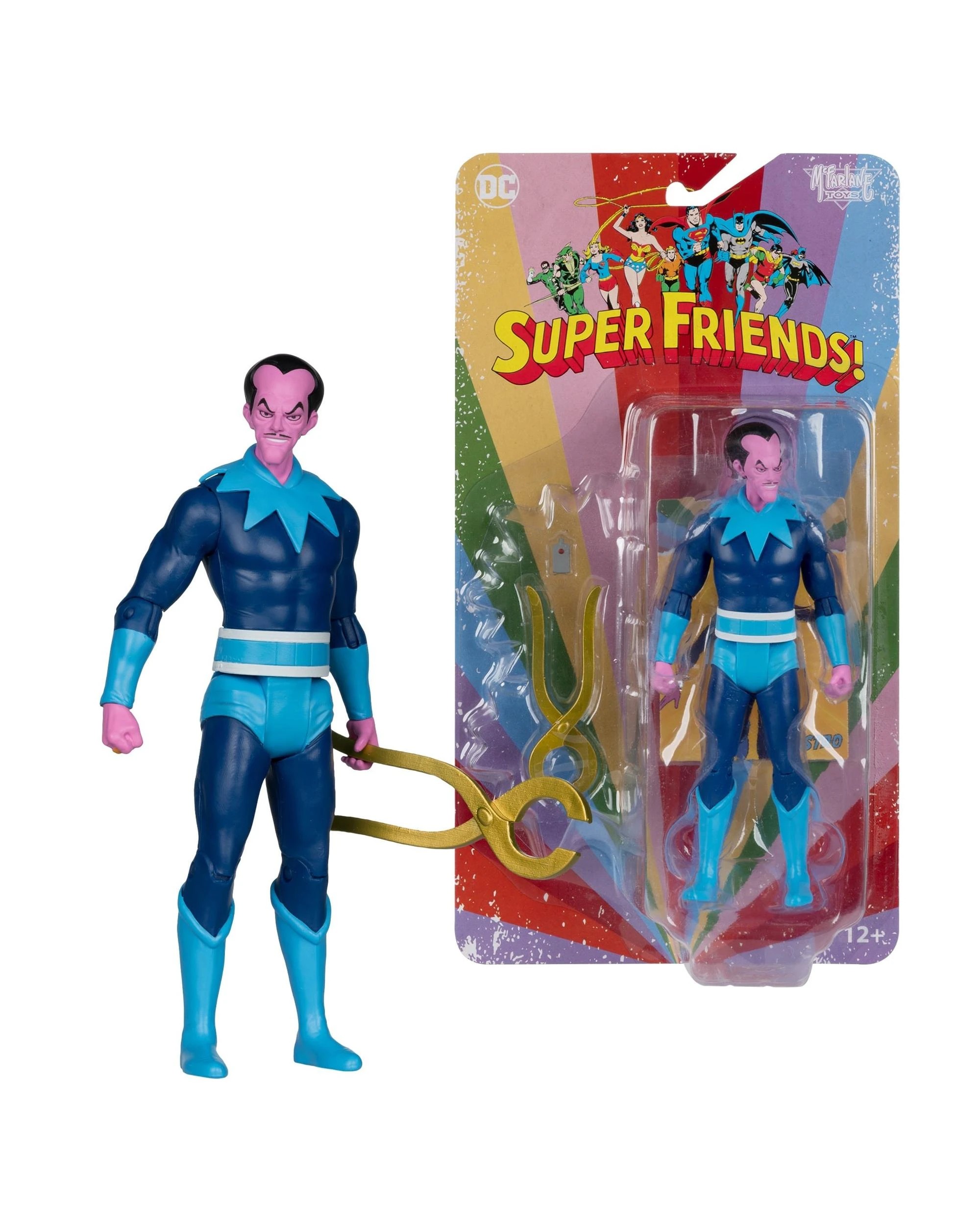 1 DC Comics Retro Super Friends Sinestro 6 inch Action Figure, 1 of 8
