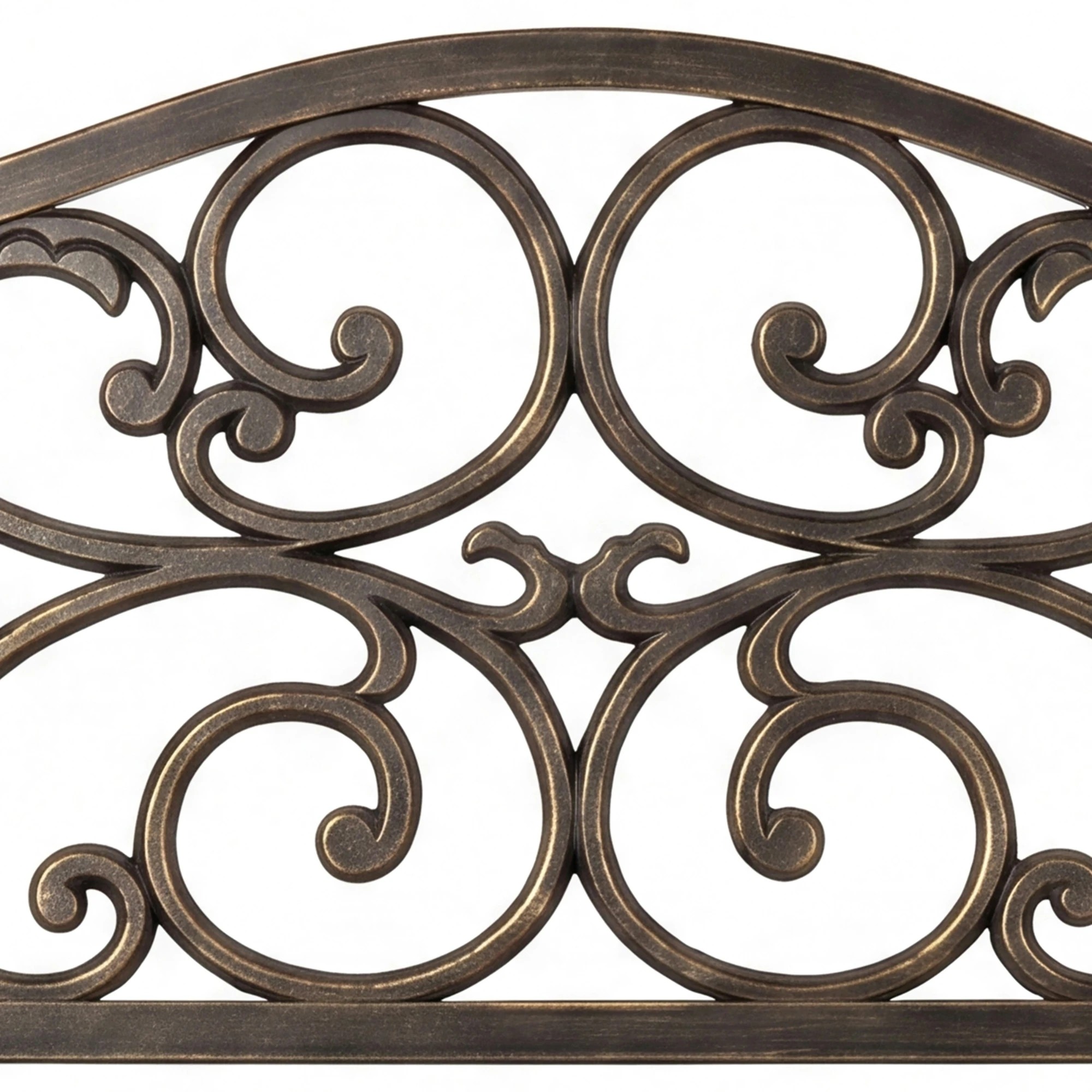 4 Levede Garden Bench Seat Outdoor Patio Park Lounge Backyard Chair Bronze 3 Seat, 4 of 8