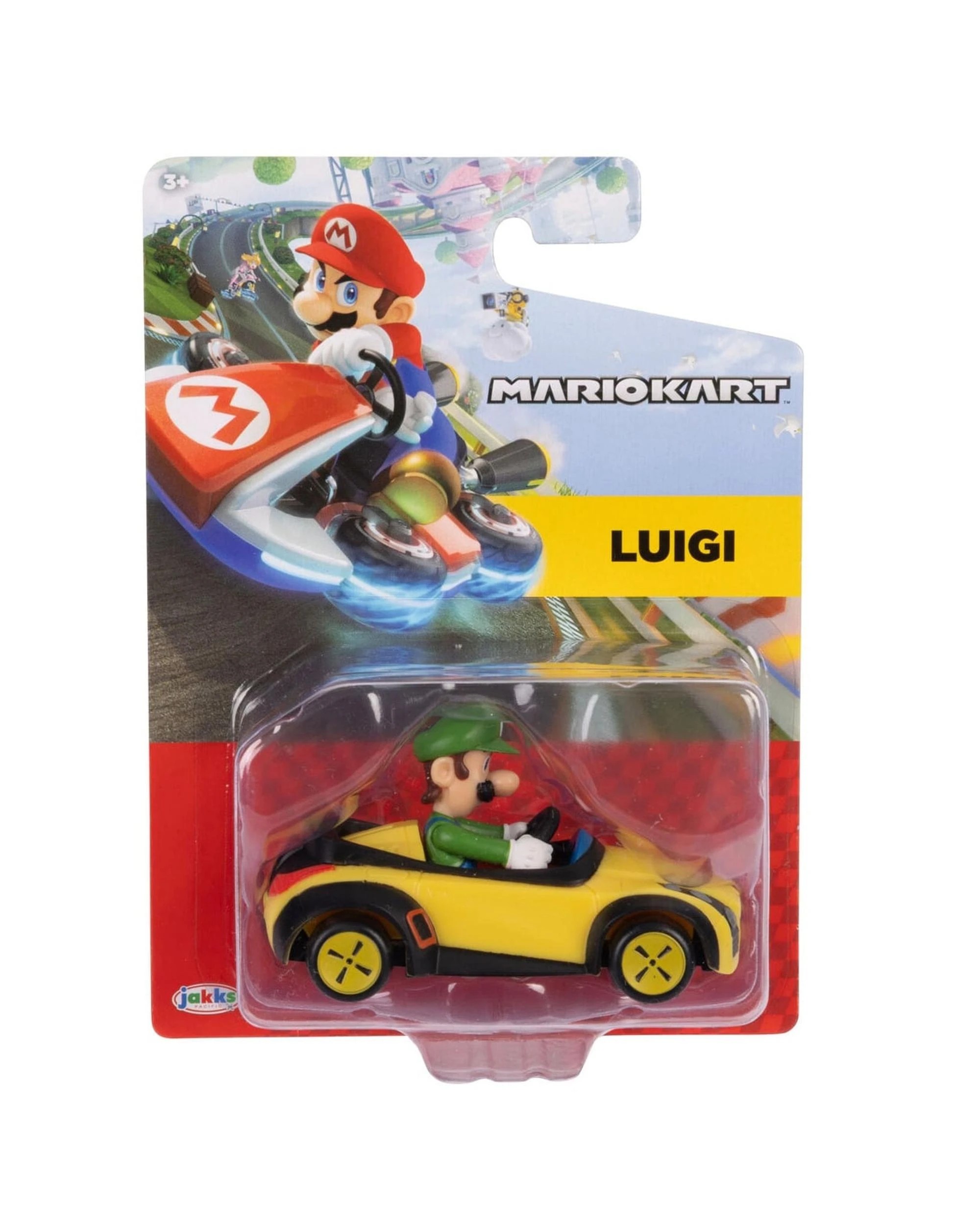 1 World of Nintendo Mario Kart Luigi in Sports Coupe Diecast Car, 1 of 1