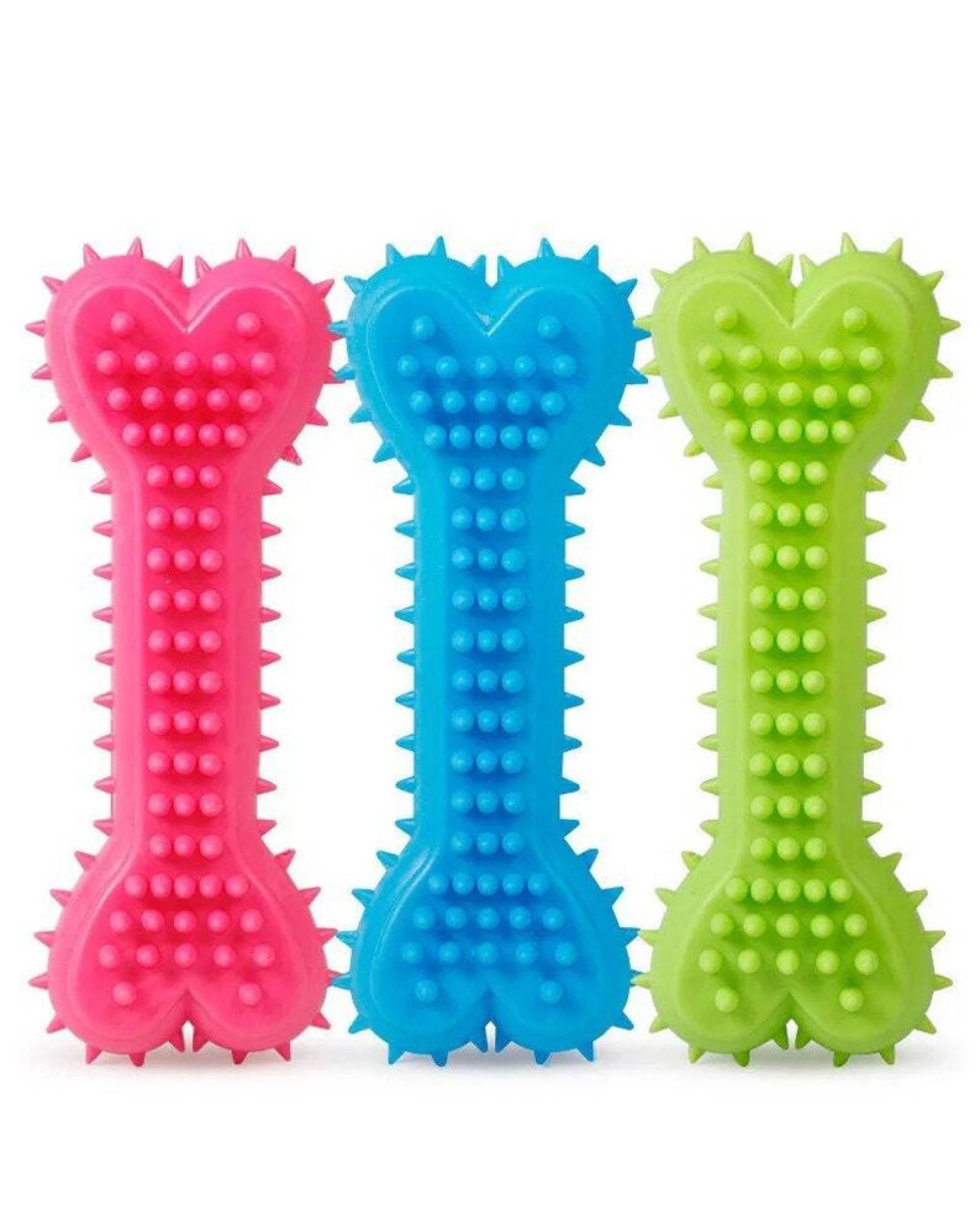 1 BR Pets Dog Bone Chew Toy Set for Tough Chewing, 1 of 6