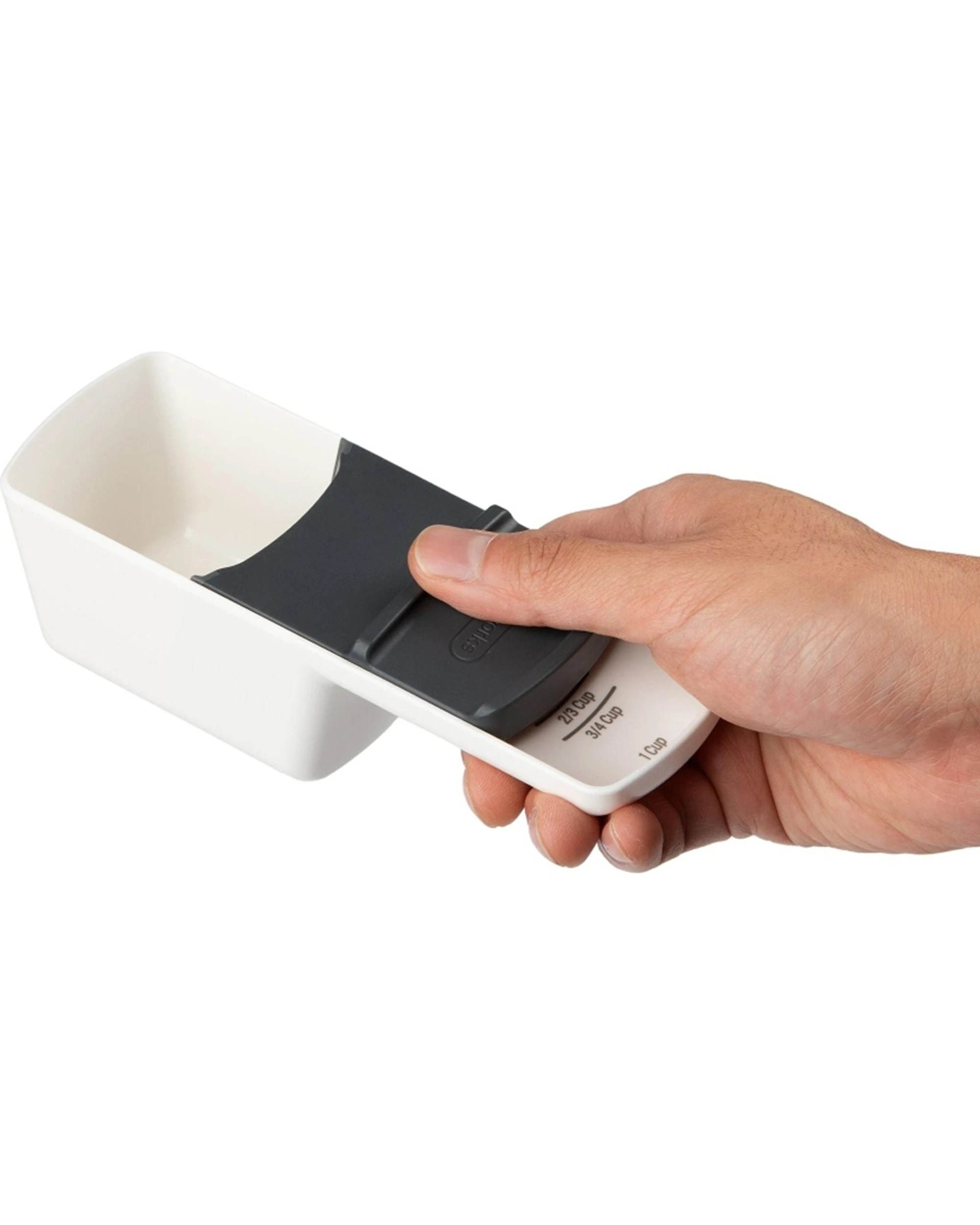 Progressive Adjustable Measuring Cup 1 Cup Space Saving Markings Kit ...