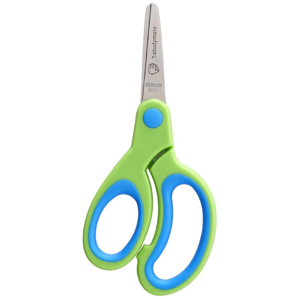 2 Studymate Left Handed 5" Scissors, 2 of 3