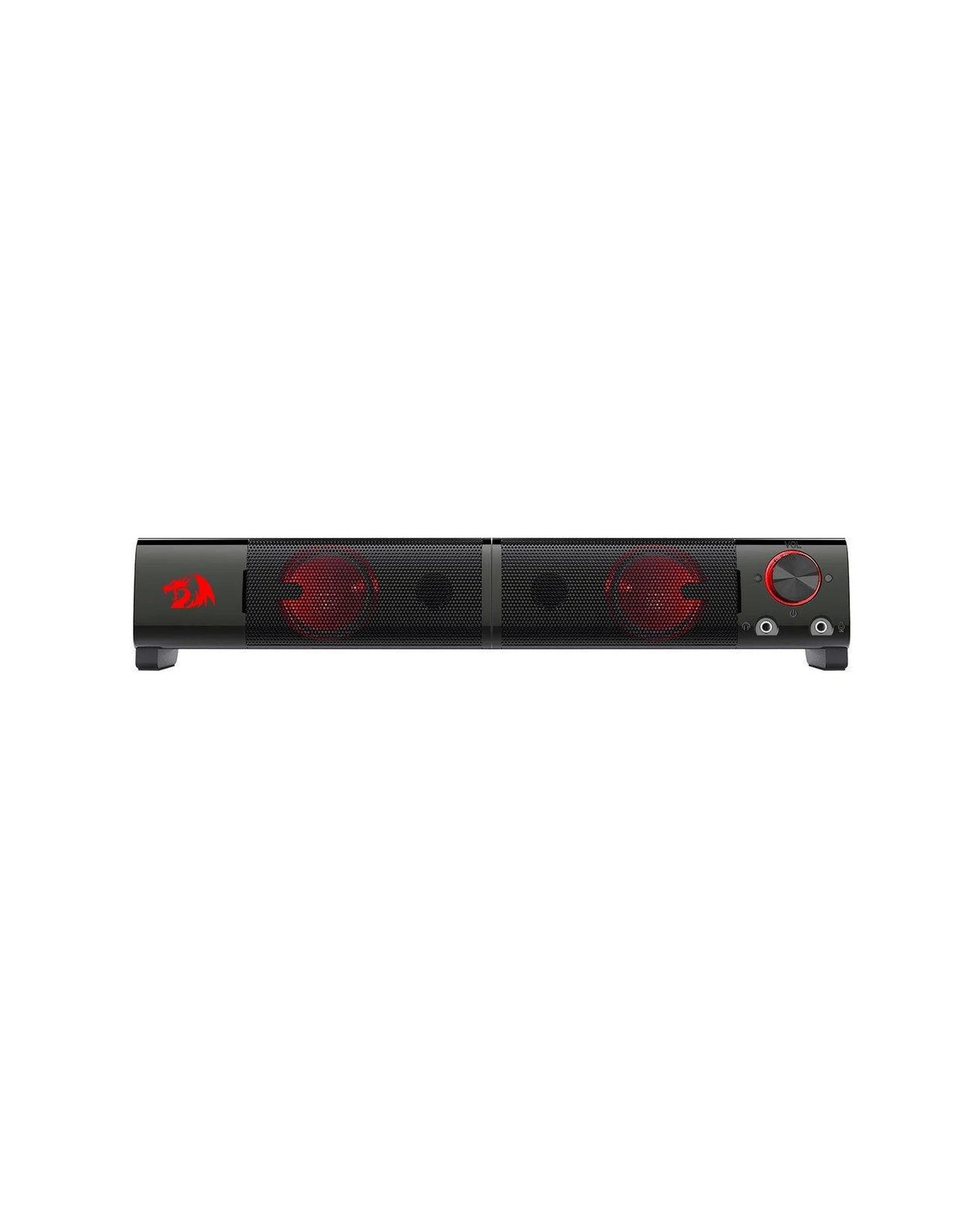 3 Redragon GS550 Orpheus Compact Stereo Sound Bar Speaker - Black, 3 of 9