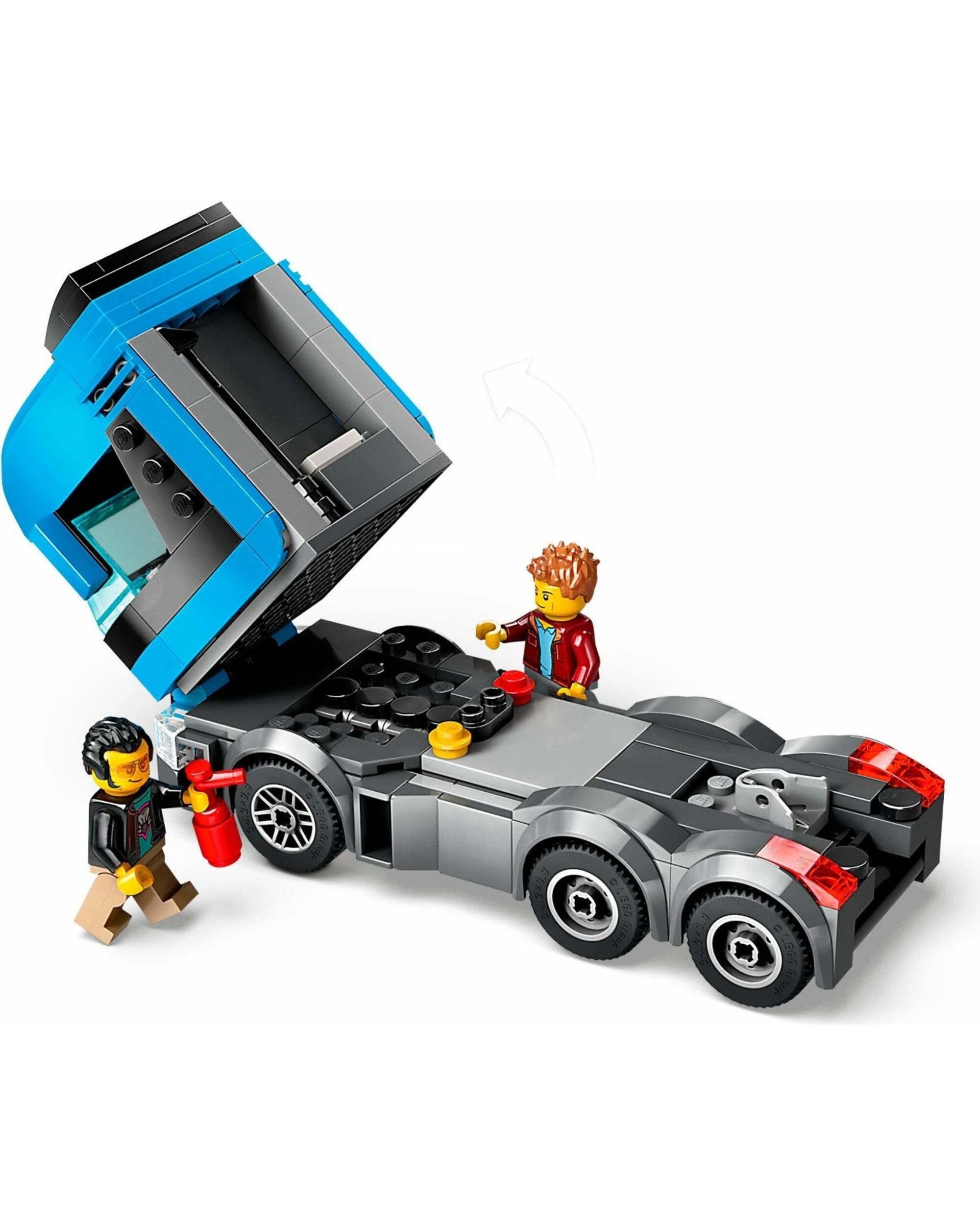 3 LEGO City Car Transporter Truck with Sports Cars 60407, 3 of 5