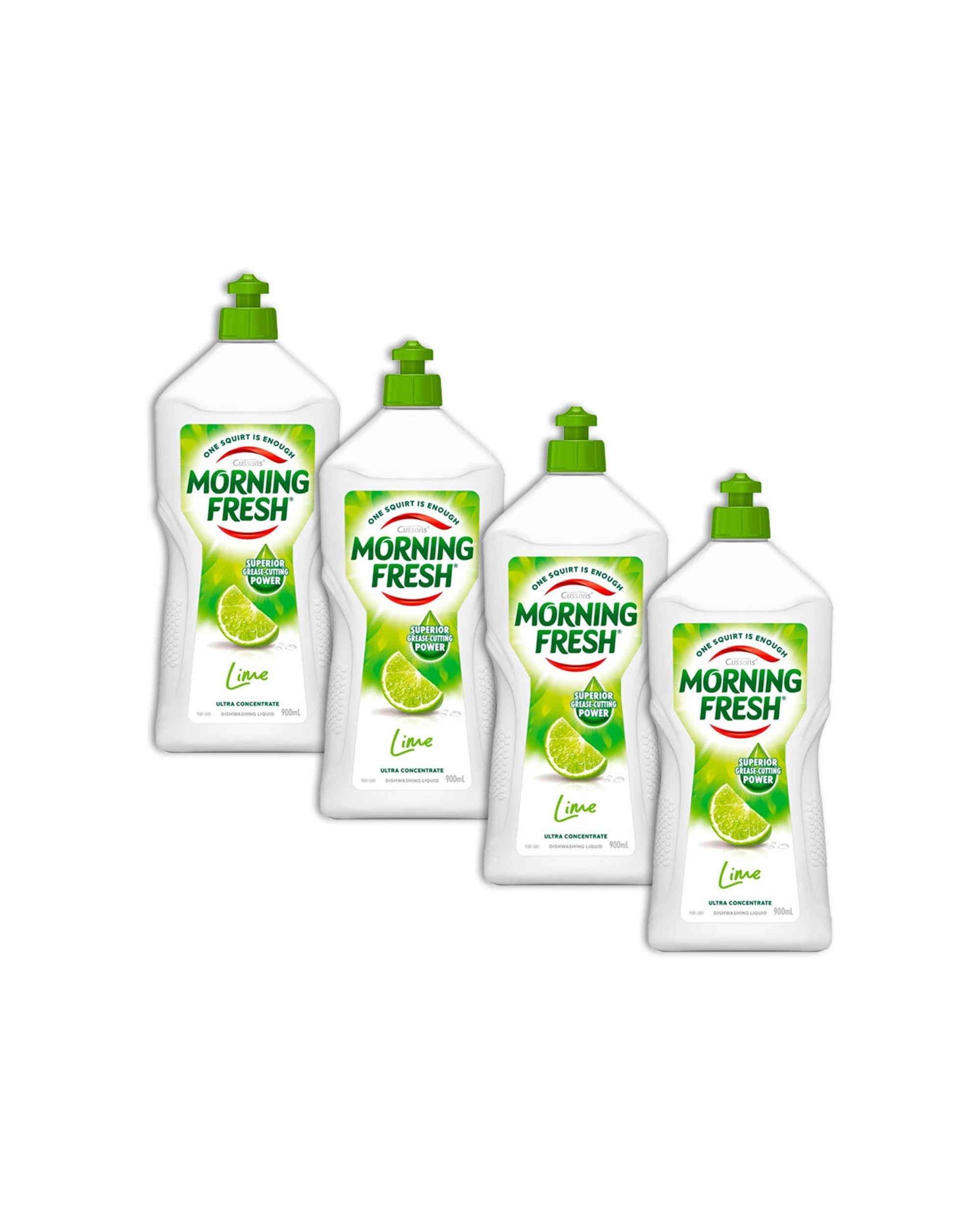 1 Morning Fresh Dishwashing Cleaning Liquid Lime Fresh 4 Pack 900ml - Multi, 1 of 3