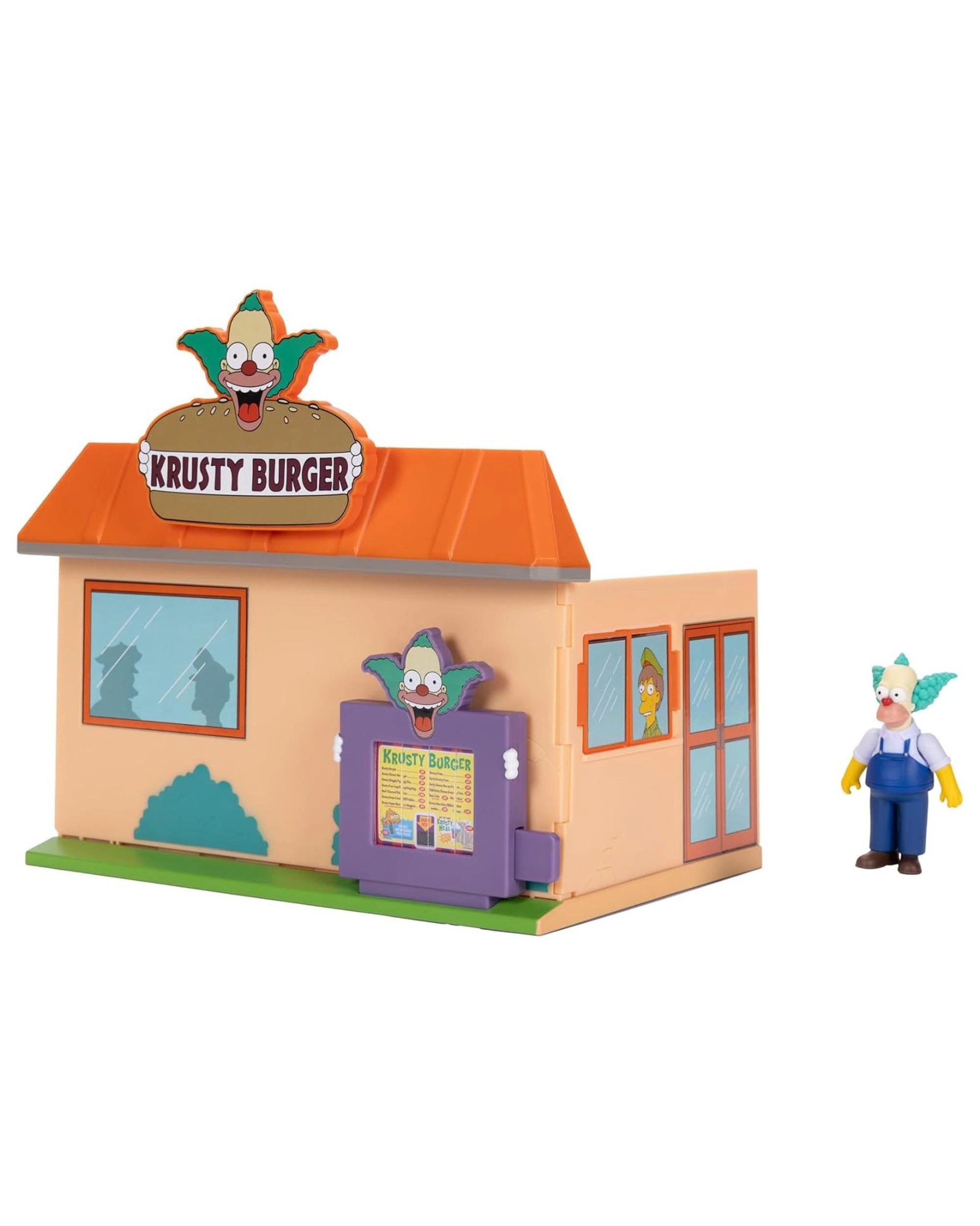 7 The Simpsons Krusty Burger Diorama 2.5 inch Scale Playset, 7 of 9