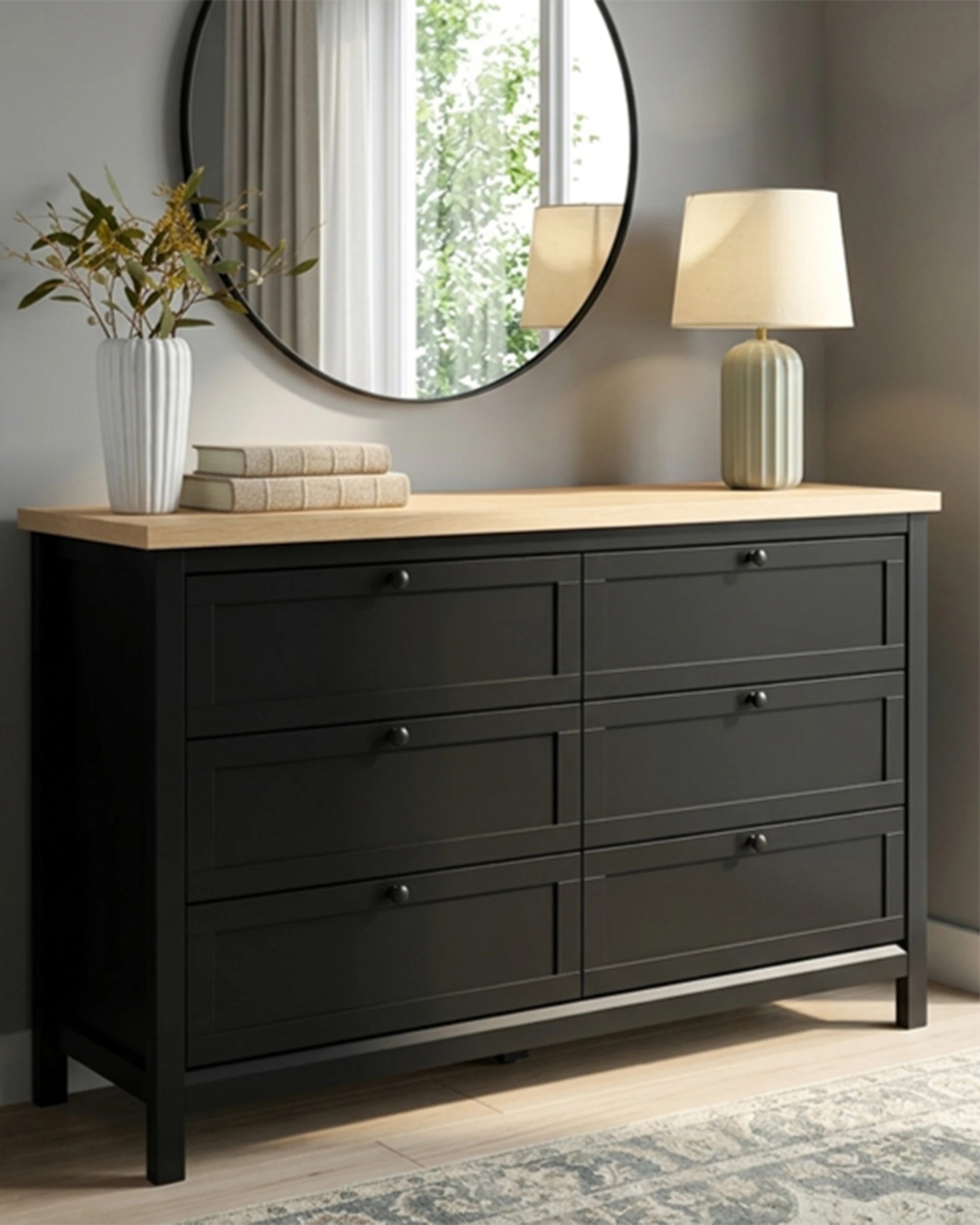 1 Camille 6 Drawer Chest, 1 of 8