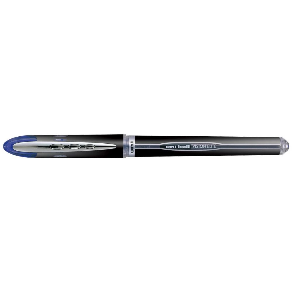 1 Uni-Ball Vision Elite Micro Rollerball Pen Blue, 1 of 1