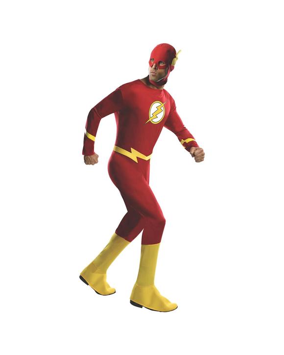 Rubies The Flash Adult Mens Dress Up Costume Size XL