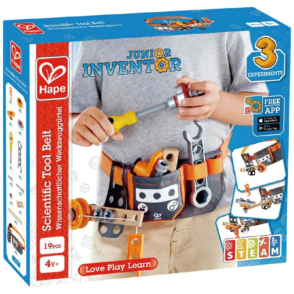 1 Hape Scientific Tool Belt, 1 of 9