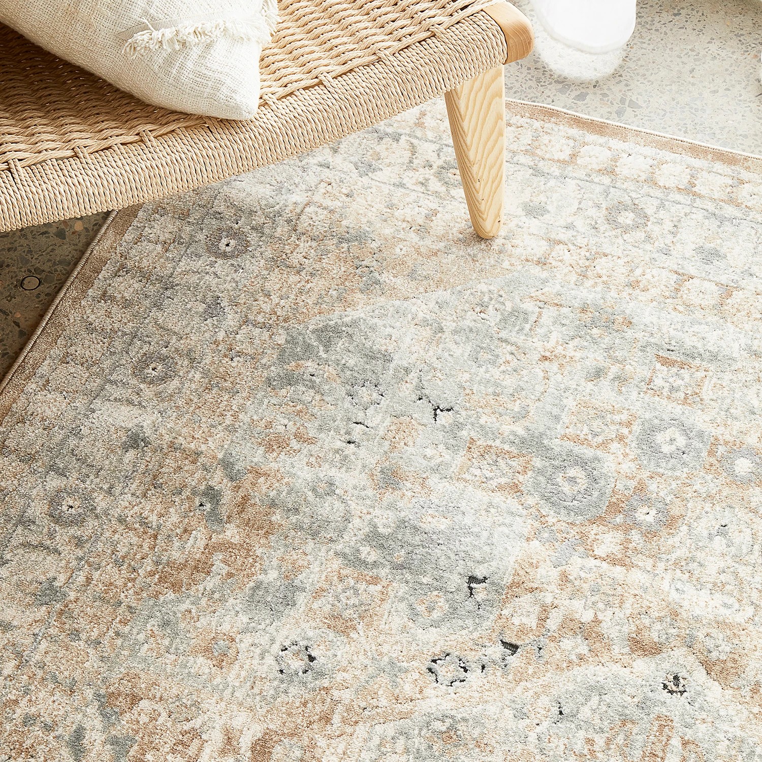 4 Common Ground Rugs Serendipity 834 230x160cm - Medium Floor Rug - Cream - Beige, 4 of 8