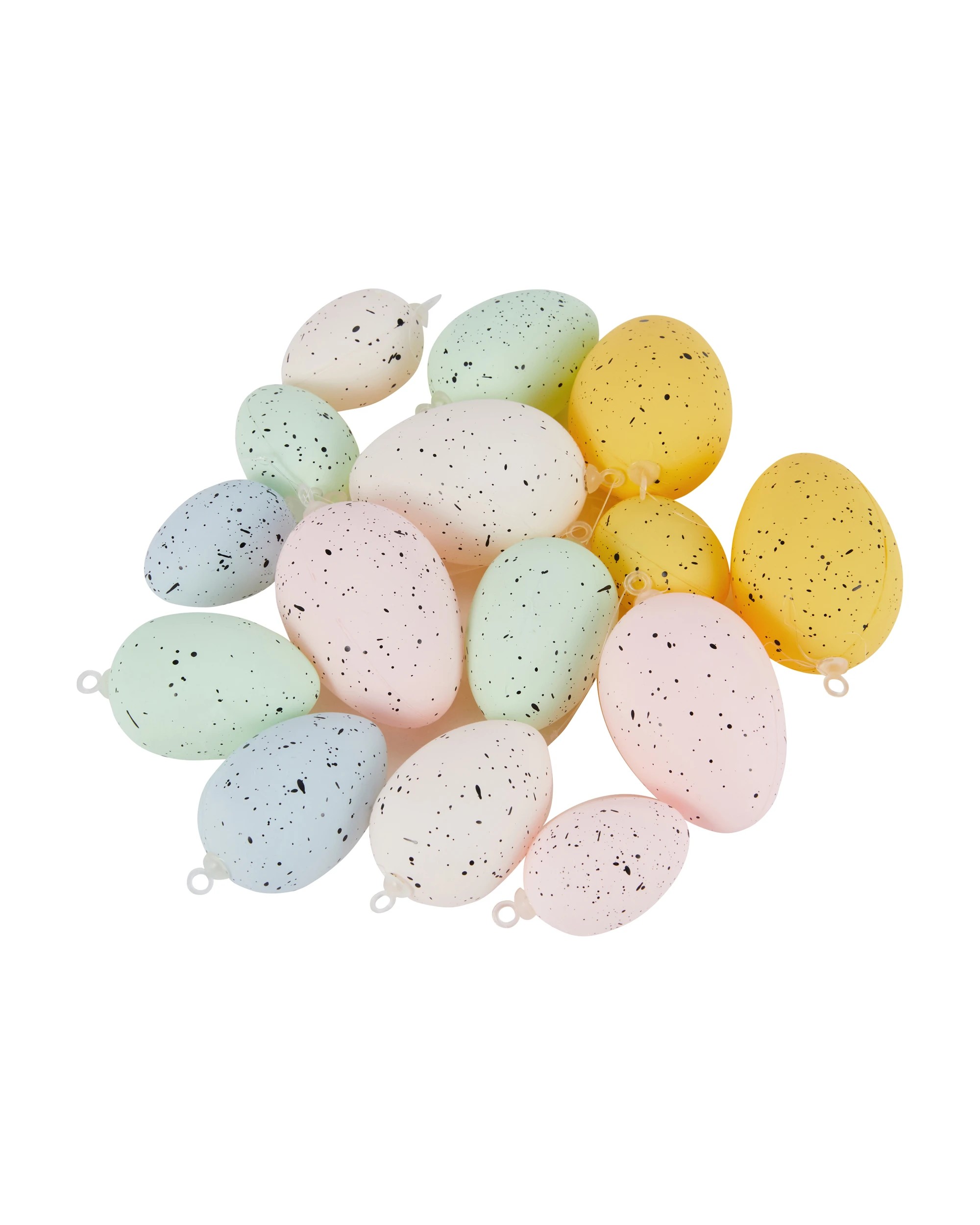 4 15 Pack Hanging Speckled Eggs, 4 of 5