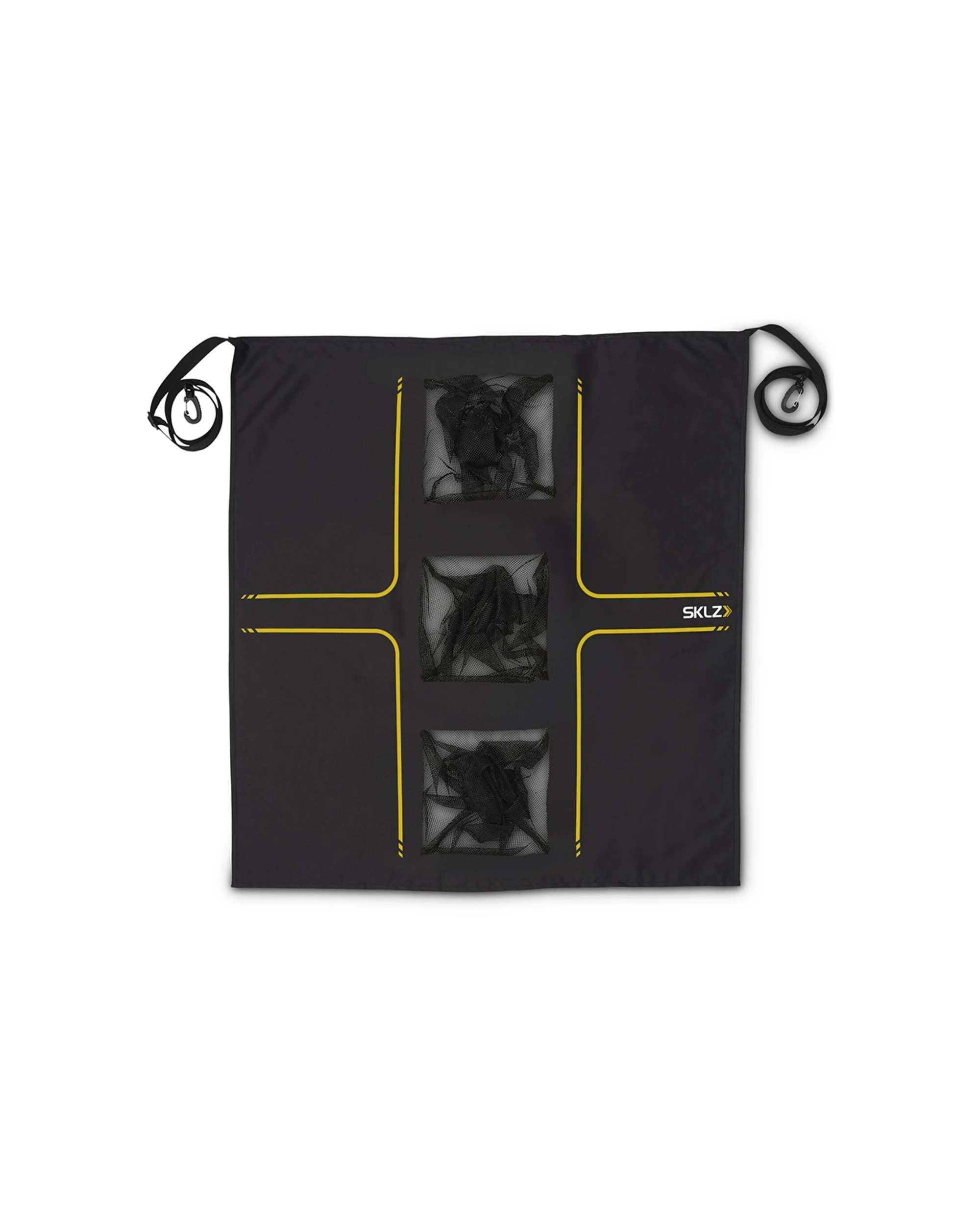 4 Sklz 76 Inch Universal Golf Target For Golf Nets Adjustable Straps Three Pockets. - Black, 4 of 7