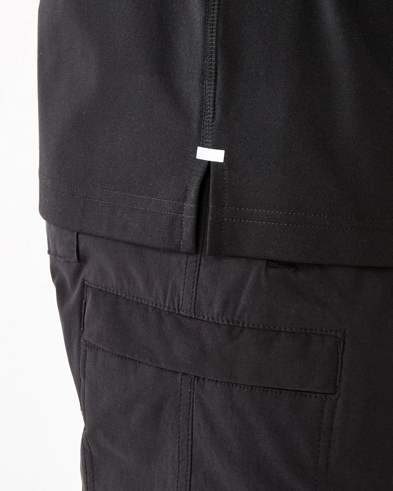 7 Active Mens Oversized Training T-shirt BLACK, 7 of 8