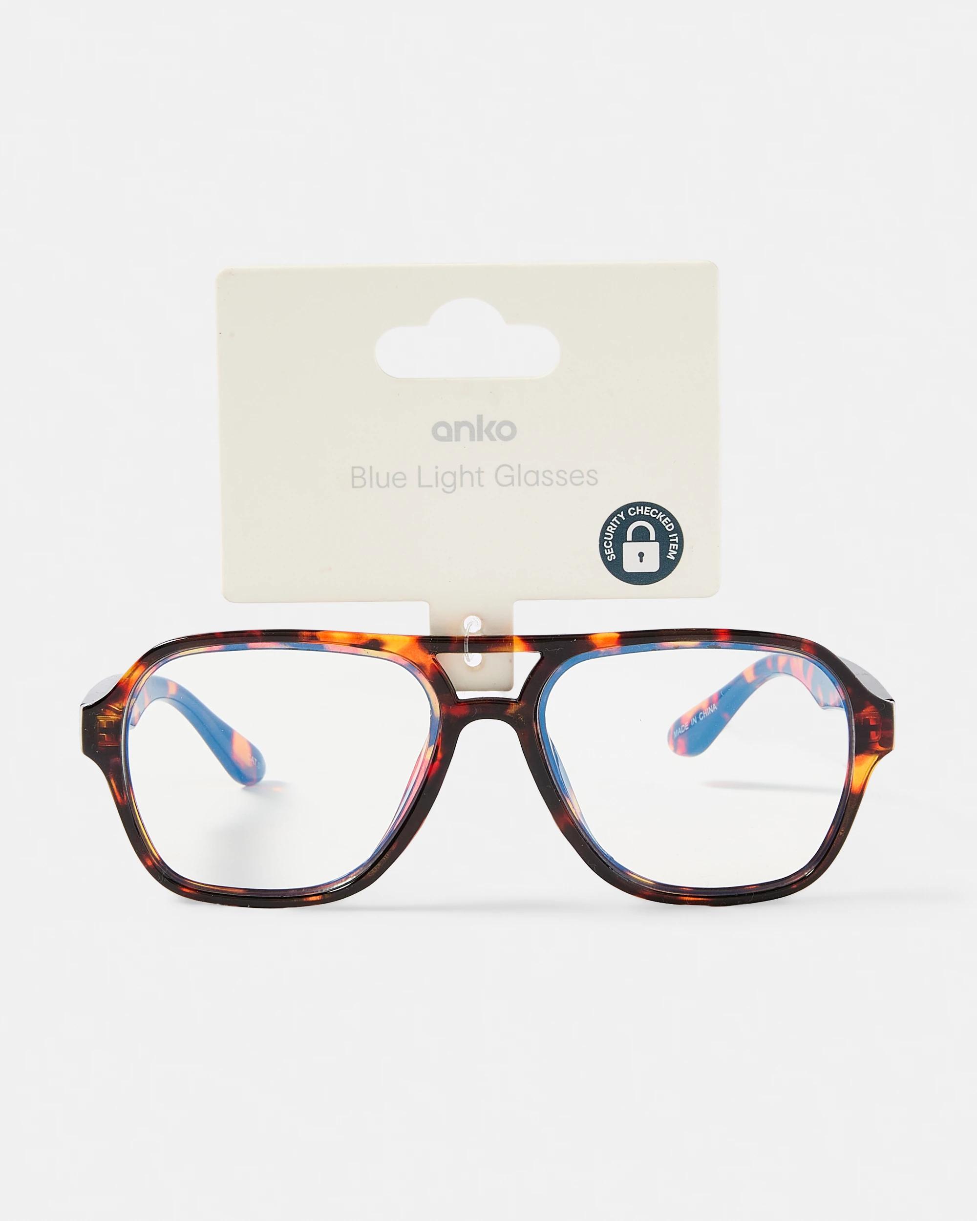 6 Aviator Blue Light Glasses Tort, 6 of 6