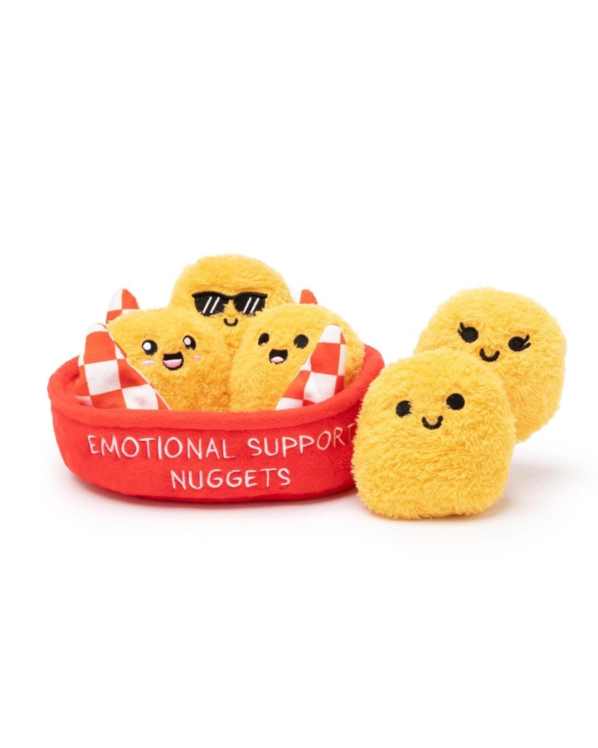 4 Emotional Support Nuggets Plush Set - Refresh, 4 of 10