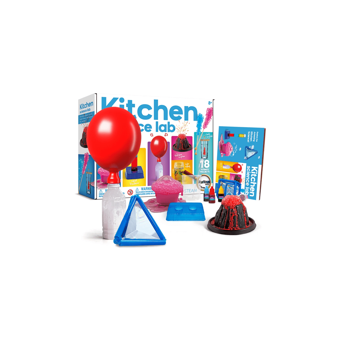 1 Kaper Kidz Kitchen Science Lab Kids Science Kit 8 Years Plus Educational Toy - Multi, 1 of 9