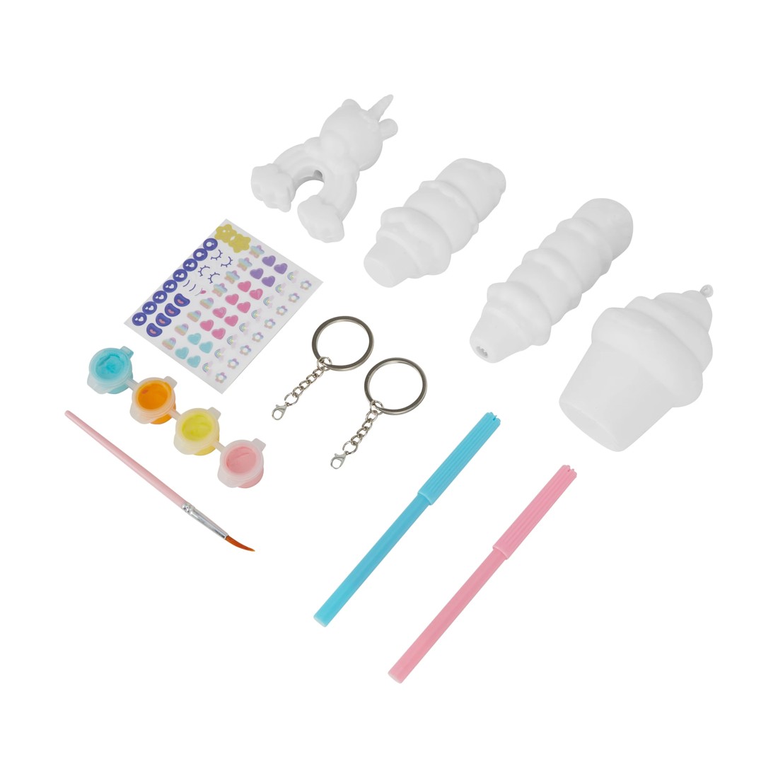 3 Squishy Keyring and Pen Topper Decoration Kit, 3 of 10