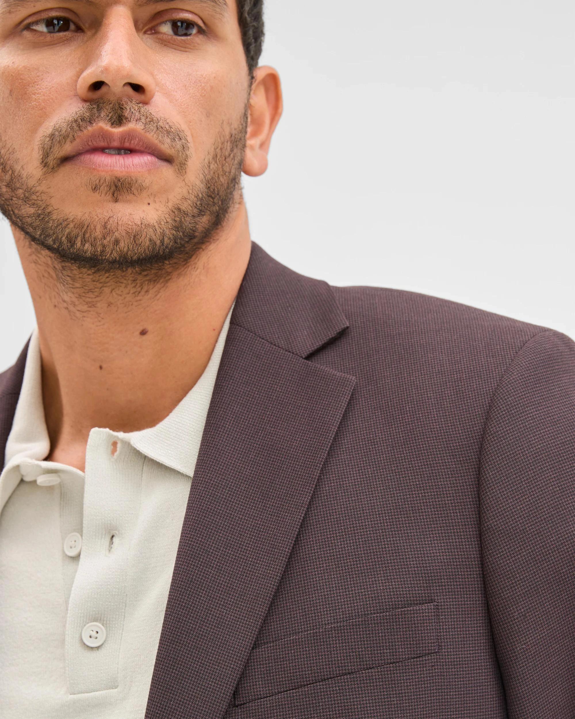 4 Preview Houndstooth Blazer BROWN, 4 of 7