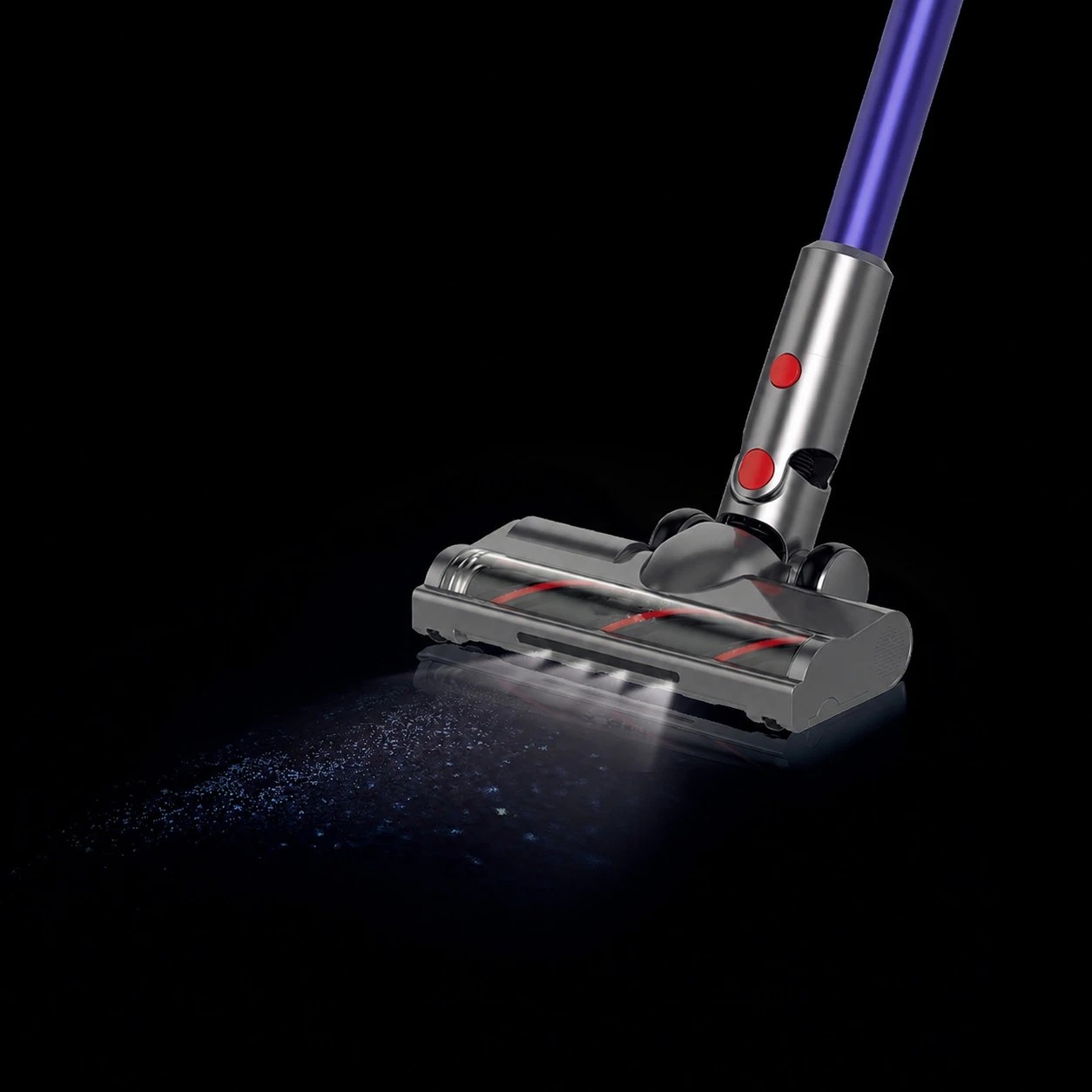 1 MyGenie X-Lite HYDRA Glide Pro Cordless Vacuum & Mop, LED, HEPA Filter - Blue, 1 of 10