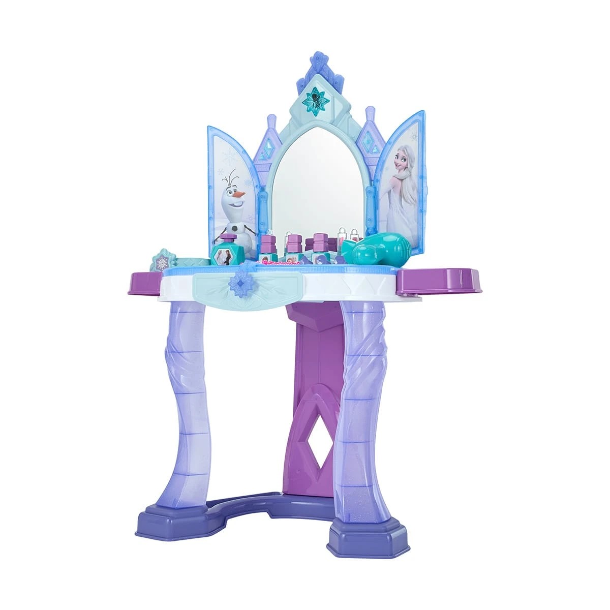 3 18 Piece Disney Frozen Light Up Vanity Table, 3 of 10