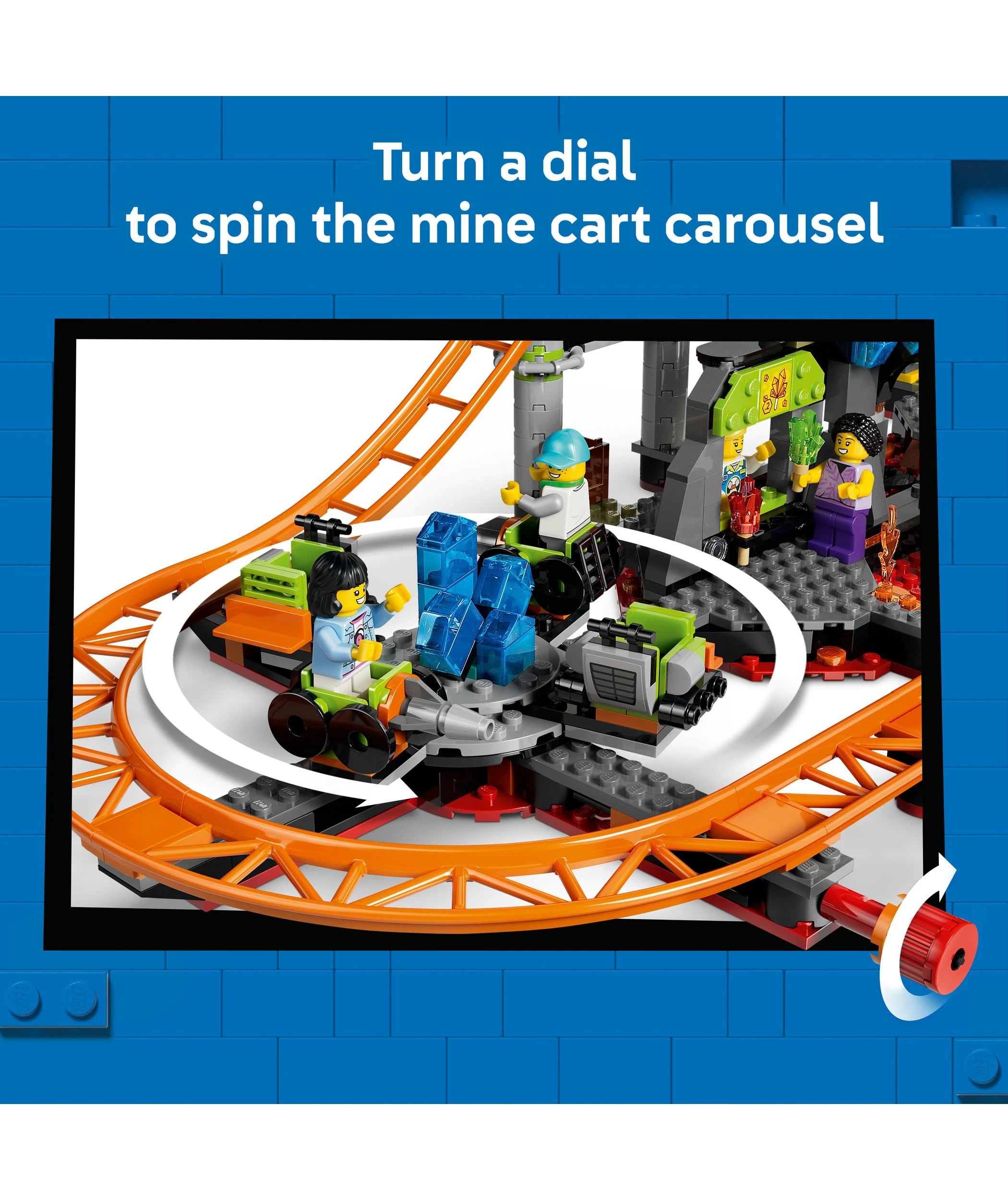 5 LEGO City Lava Land Roller Coaster Park 60501, 5 of 10
