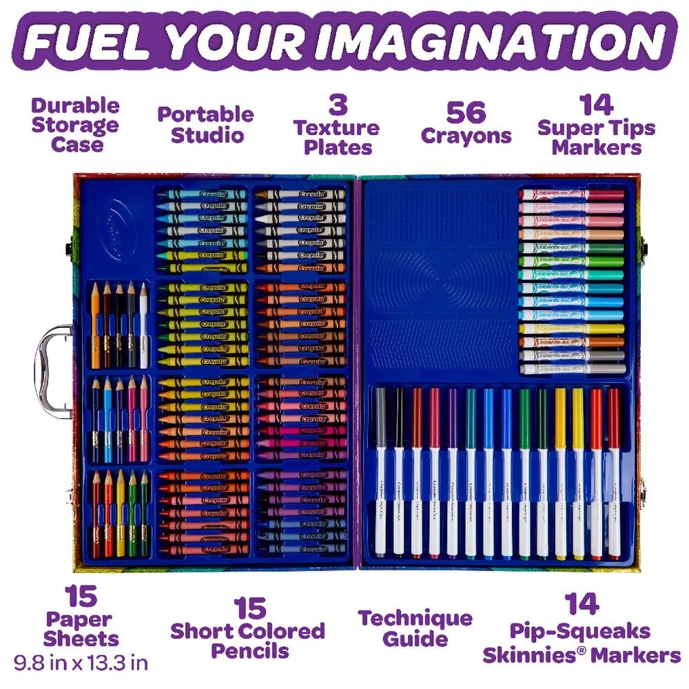 4 Crayola Imagination Art Case Set 115 Piece, 4 of 5