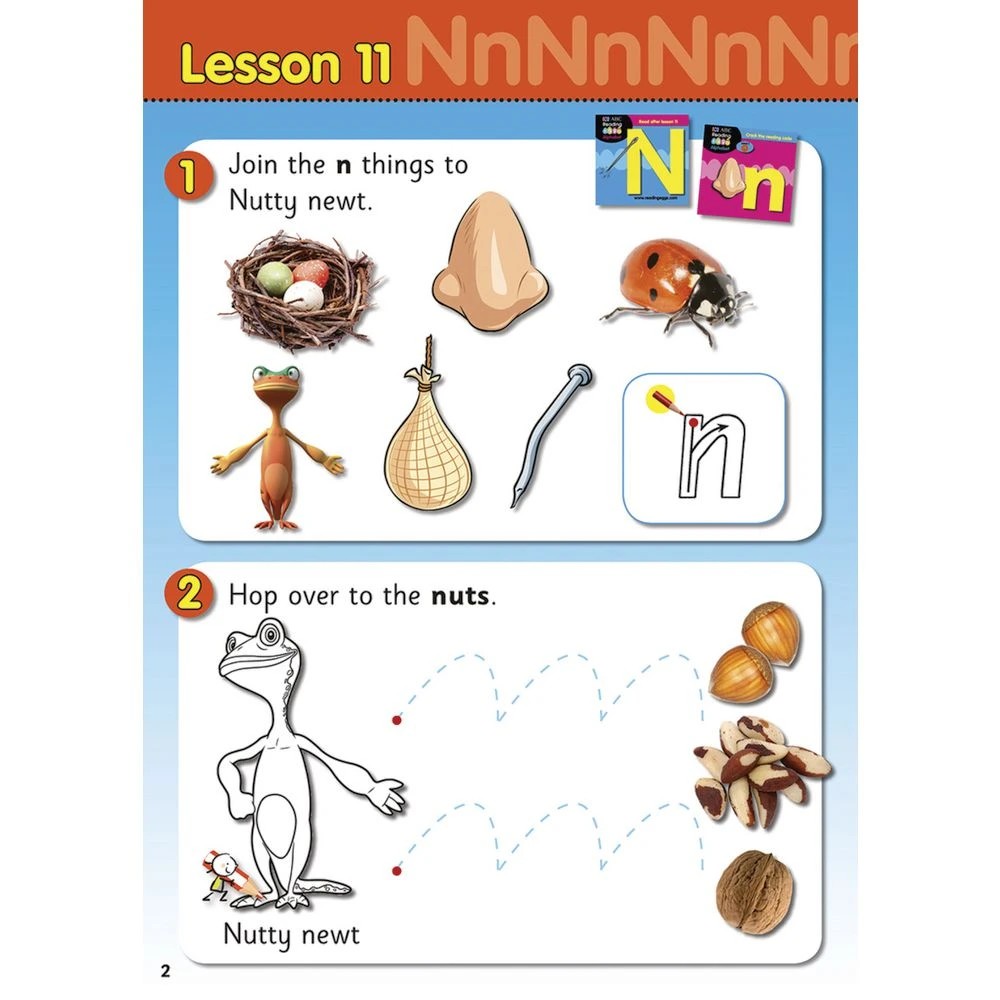 4 ABC Reading Eggs Starting Out Activity Book 2, 4 of 5